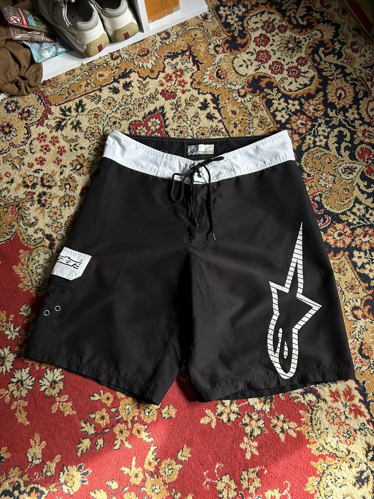 Alpinestars Alpinestars racing y2k rare shorts Size US 34 / EU 50 - 1 Thumbnail