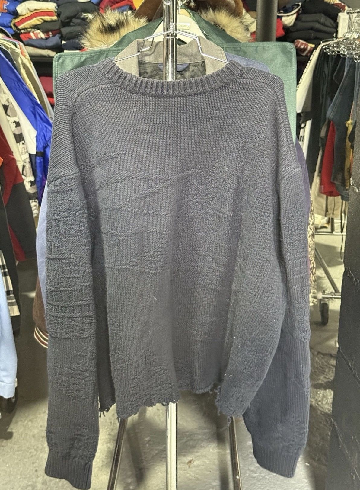 Aime Leon Dore Aime Leon Dore Woolrich Sweater Dove Turtle Embroidered Logo Size US XXL / EU 58 / 5 - 5 Thumbnail
