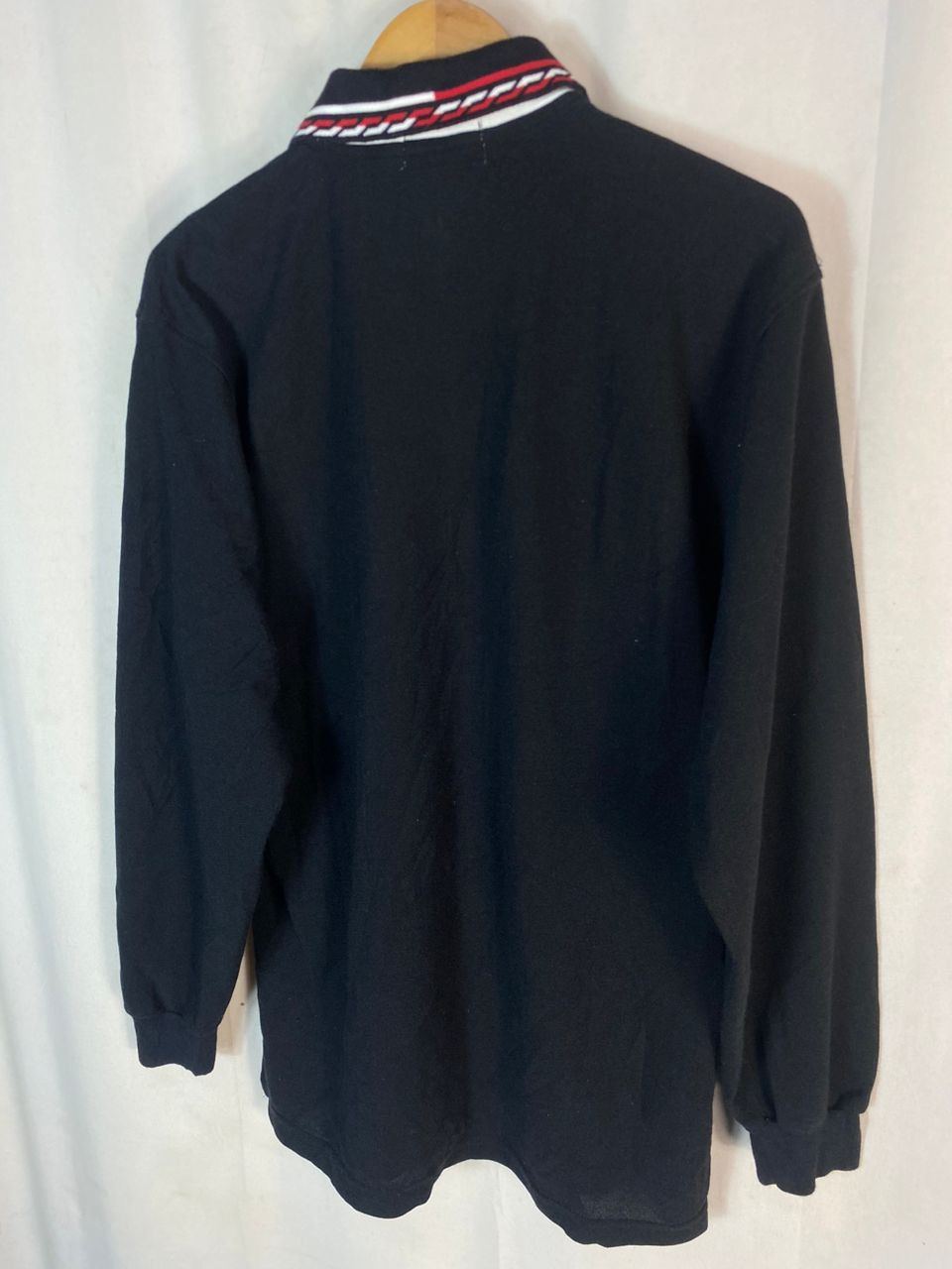 Japanese Brand Simpsons embroidered logo long sleeve polo shirt Size US L / EU 52-54 / 3 - 9 Thumbnail