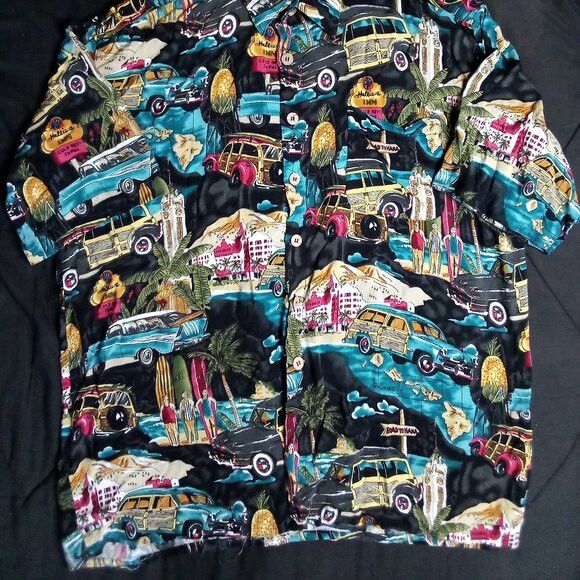Vintage Vintage Next Originals Culture Hawaiian Shirt Size US XL / EU 56 / 4 - 3 Thumbnail