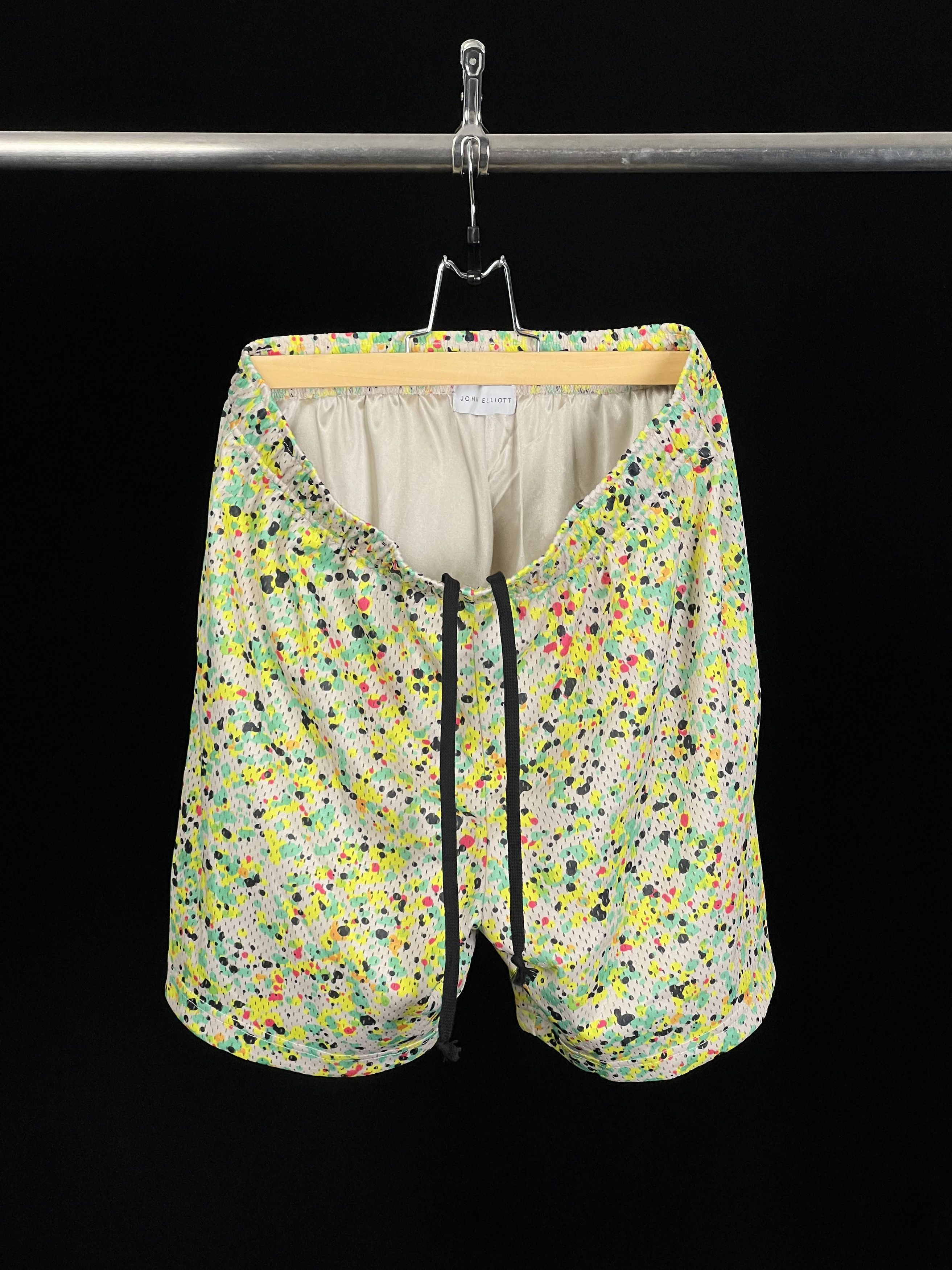 John Elliott Brand New ‘Multi Fleck’ Print PRACTICE SHORTS Size M Size US 30 / EU 46 - 5 Thumbnail
