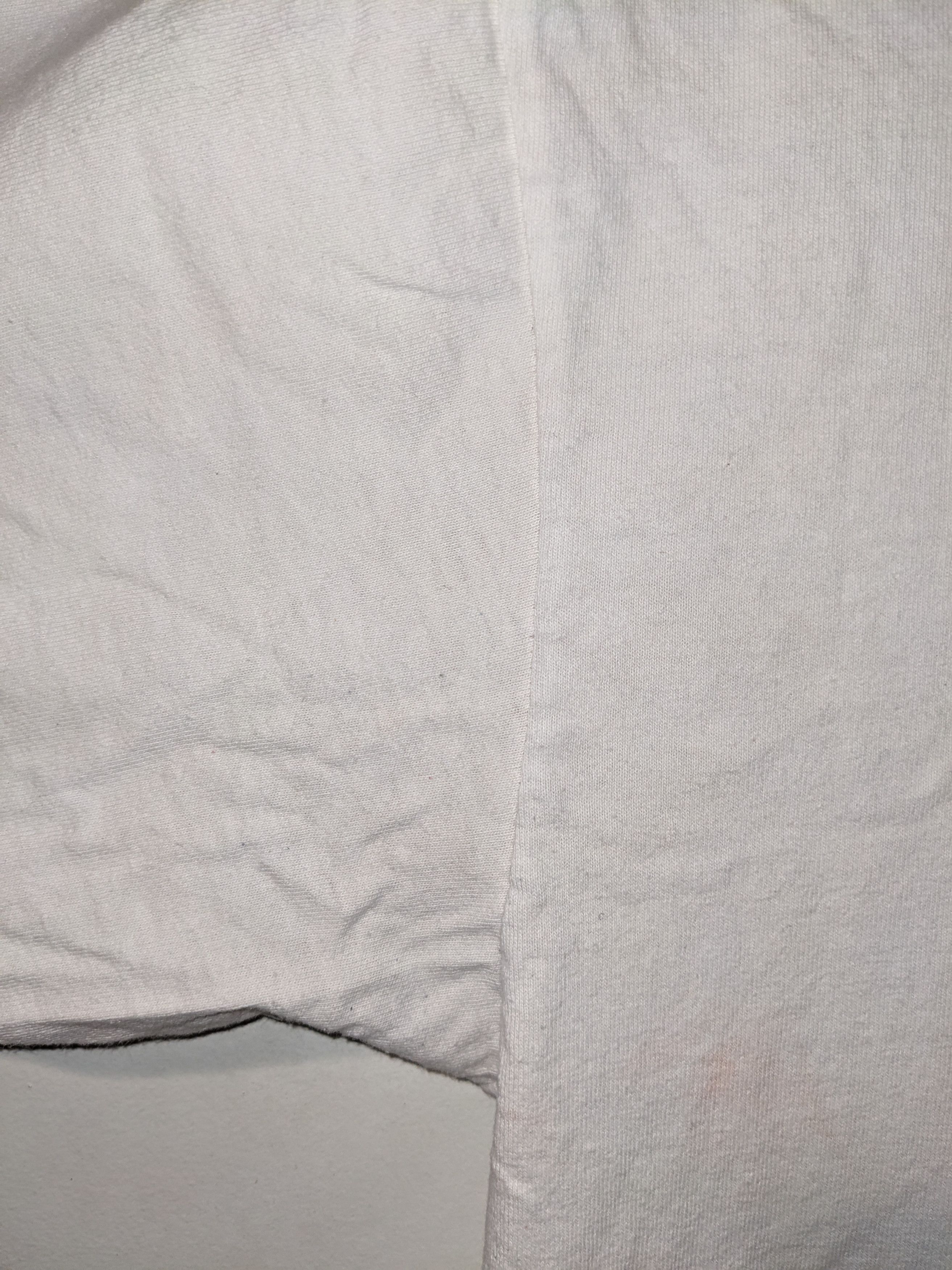 Nike × Vintage Vintage Y2K Nike Big Swoosh Check White Large T-Shirt Size US L / EU 52-54 / 3 - 4 Thumbnail