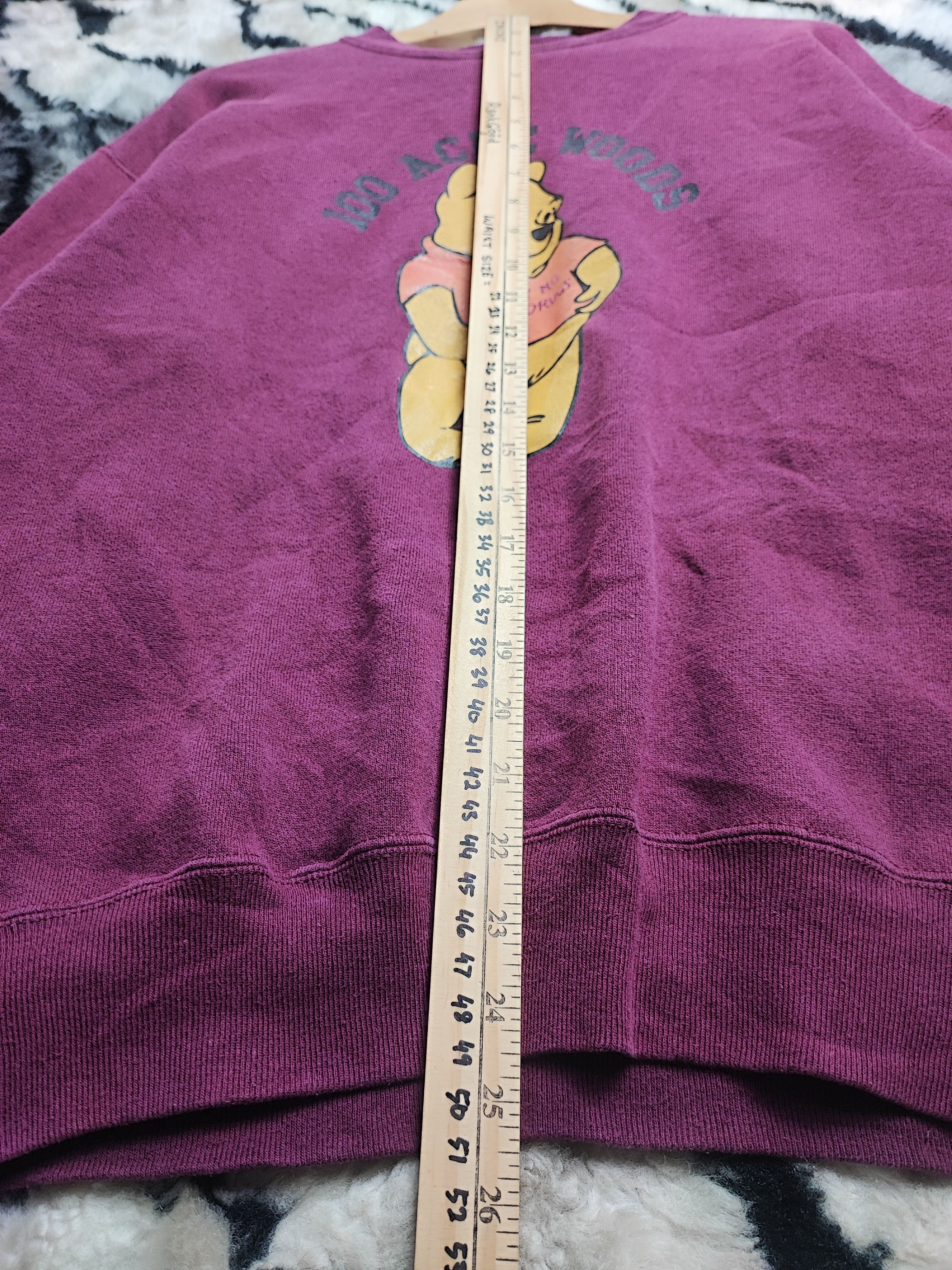 Disney VINTAGE 90S 100ACRE WOODS FDA WINNIE THE POOH NO TO DRUG Size US M / EU 48-50 / 2 - 8 Thumbnail