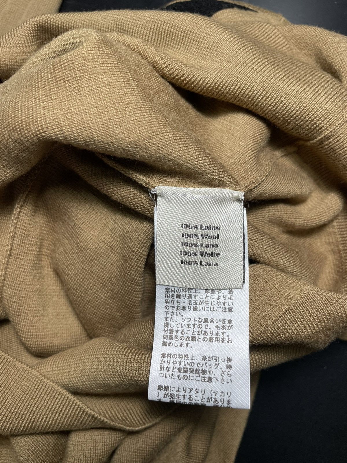 Hermes Hermès high-neck color-blocked knit sweater Size US M / EU 48-50 / 2 - 11 Thumbnail