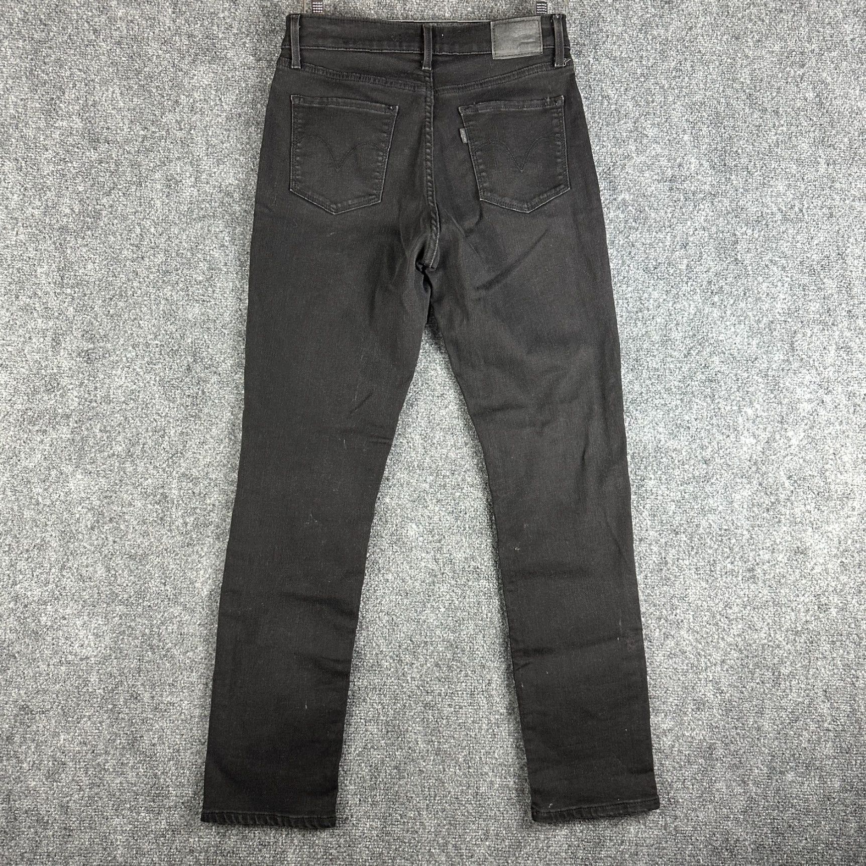 Levi's Levi's Jeans Womens 8 Classic Mid Rise Skinny Black Cotton Stretch Pockets Size 30" / US 8 / IT 44 - 7 Thumbnail