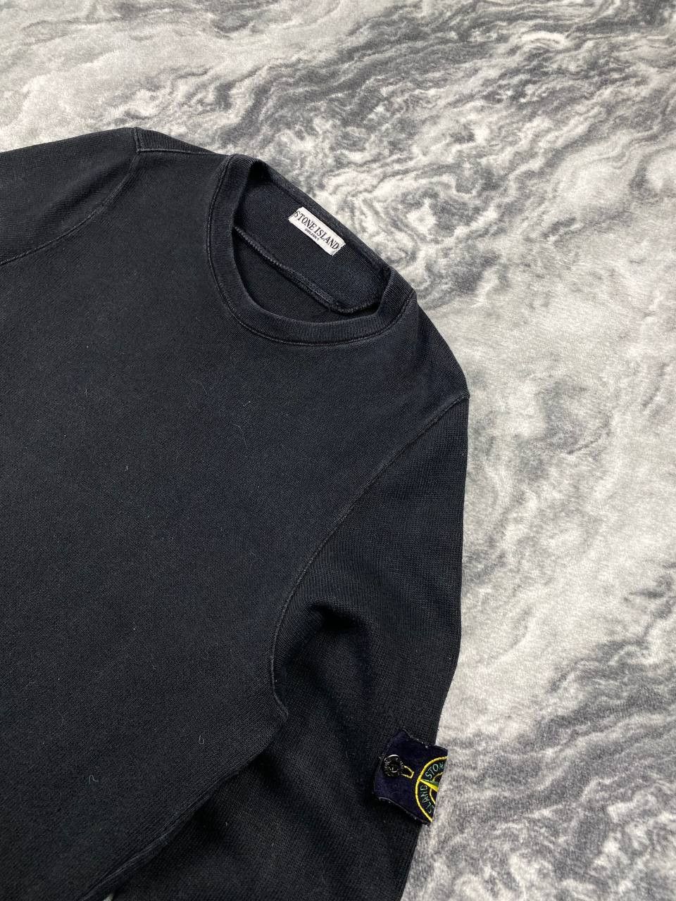Stone Island Vintage Stone Island Sweatshirt Men Size XL Black Size US XL / EU 56 / 4 - 5 Thumbnail