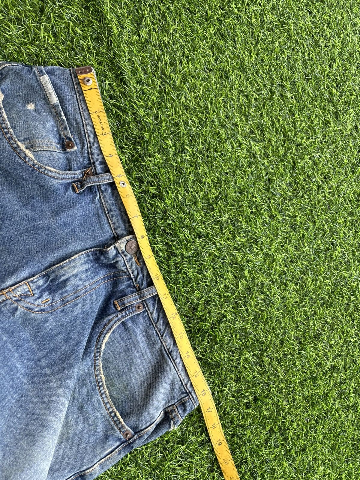 (+)PEOPLE (+) People Distressed Denim Jeans Size US 32 / EU 48 - 13 Thumbnail