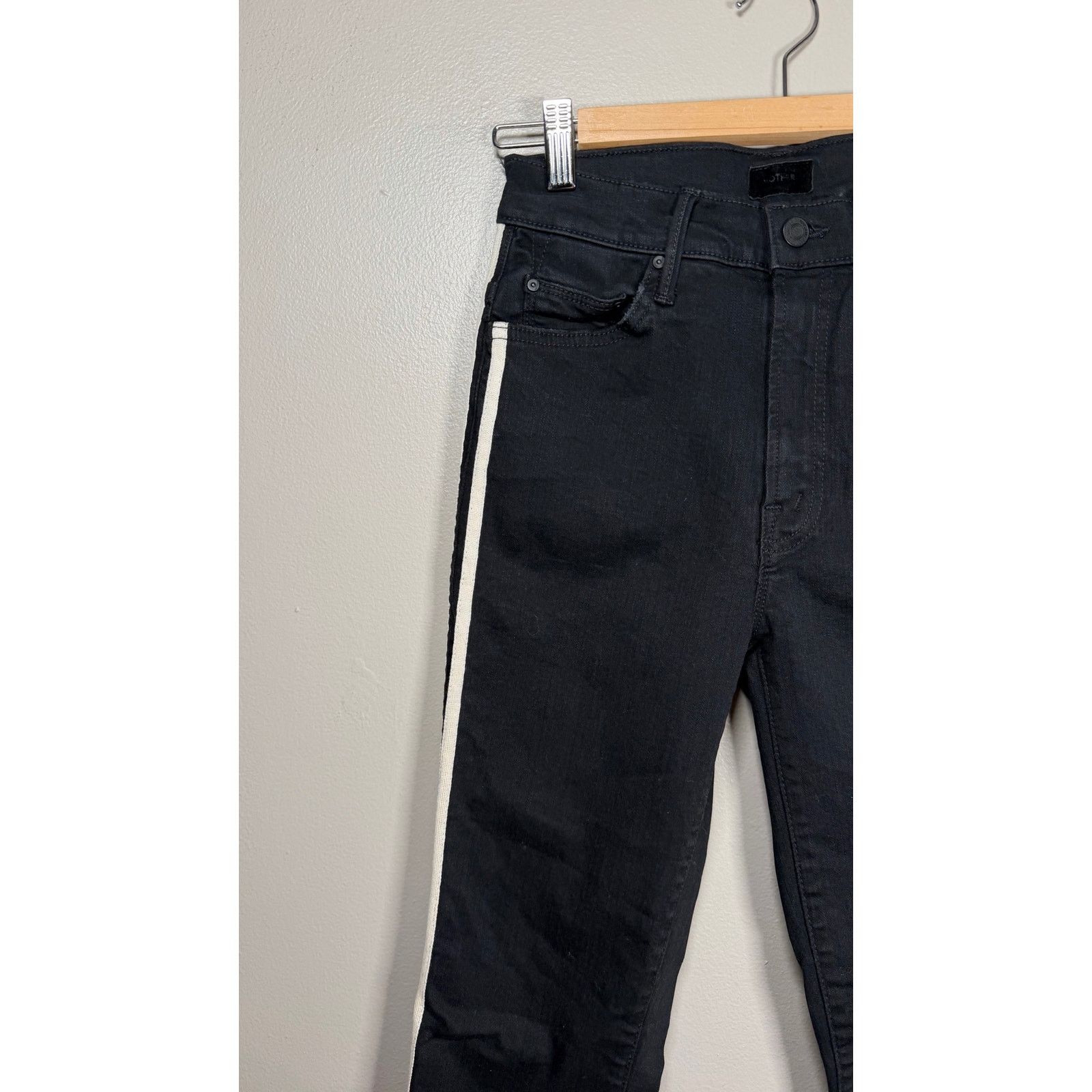 MOTHER Mother The Insider Crop Step Fray - Guilty Racer size 26 Size 26" / US 2 / IT 38 - 6 Thumbnail