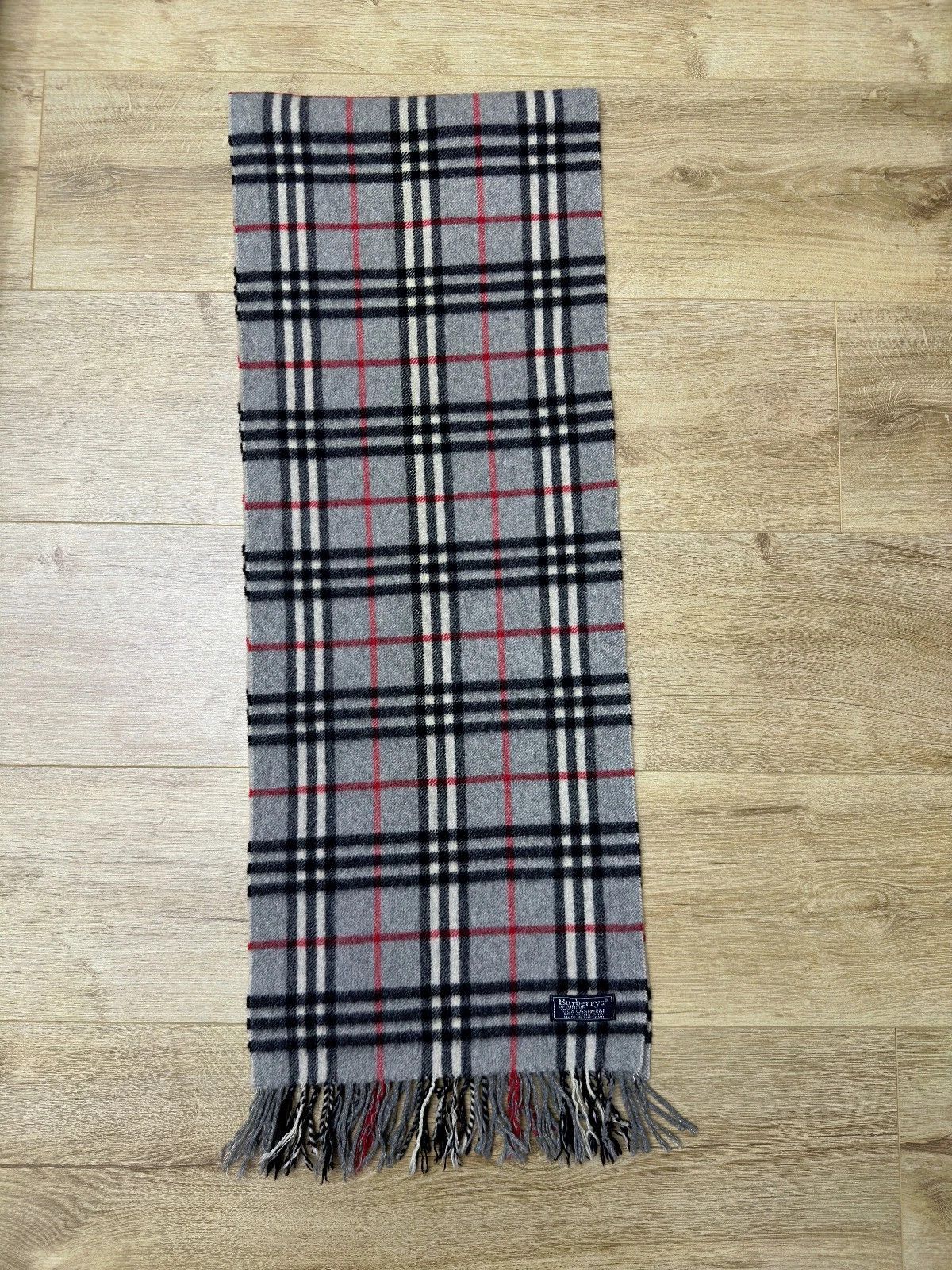 Burberry Burberrys Vintage Nova Check Pure Cashmere Scarf 170×30 cm Size ONE SIZE - 5 Thumbnail
