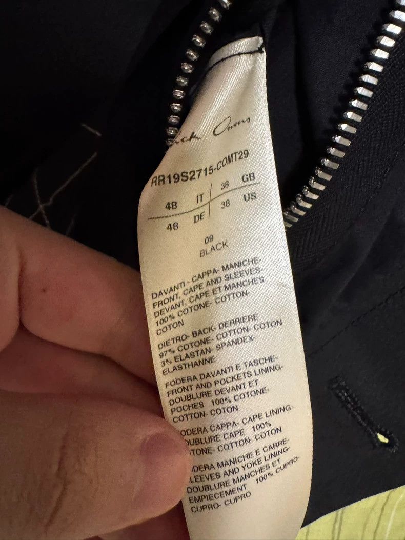 Rick Owens RICK OWENS Mainline splicing jacket 2501-Nextarrow Size US M / EU 48-50 / 2 - 2 Thumbnail