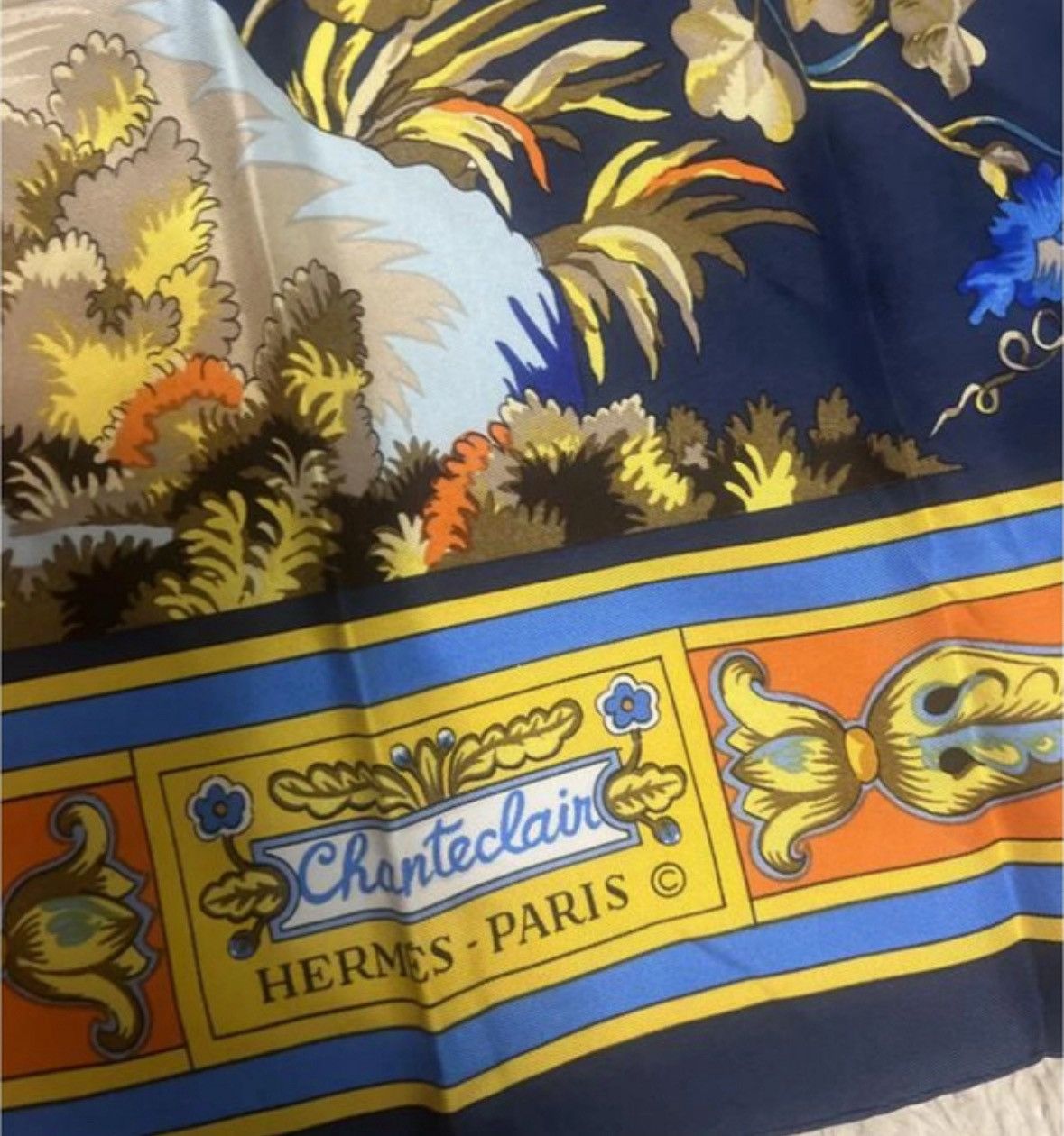 Hermes Vintage Hermes Silk Carre *Chanteclair* Size ONE SIZE - 2 Thumbnail