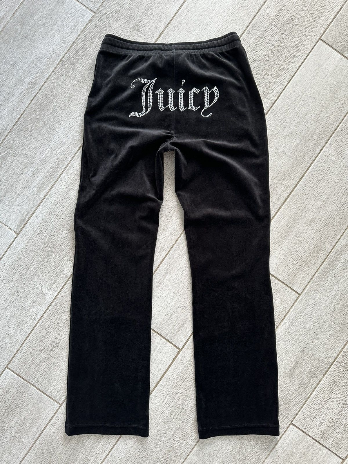 Juicy Couture Juicy Couture Big Logo Velvet Pants Vintage Y2K Style Size 32" / US 10 / IT 46 - 3 Thumbnail
