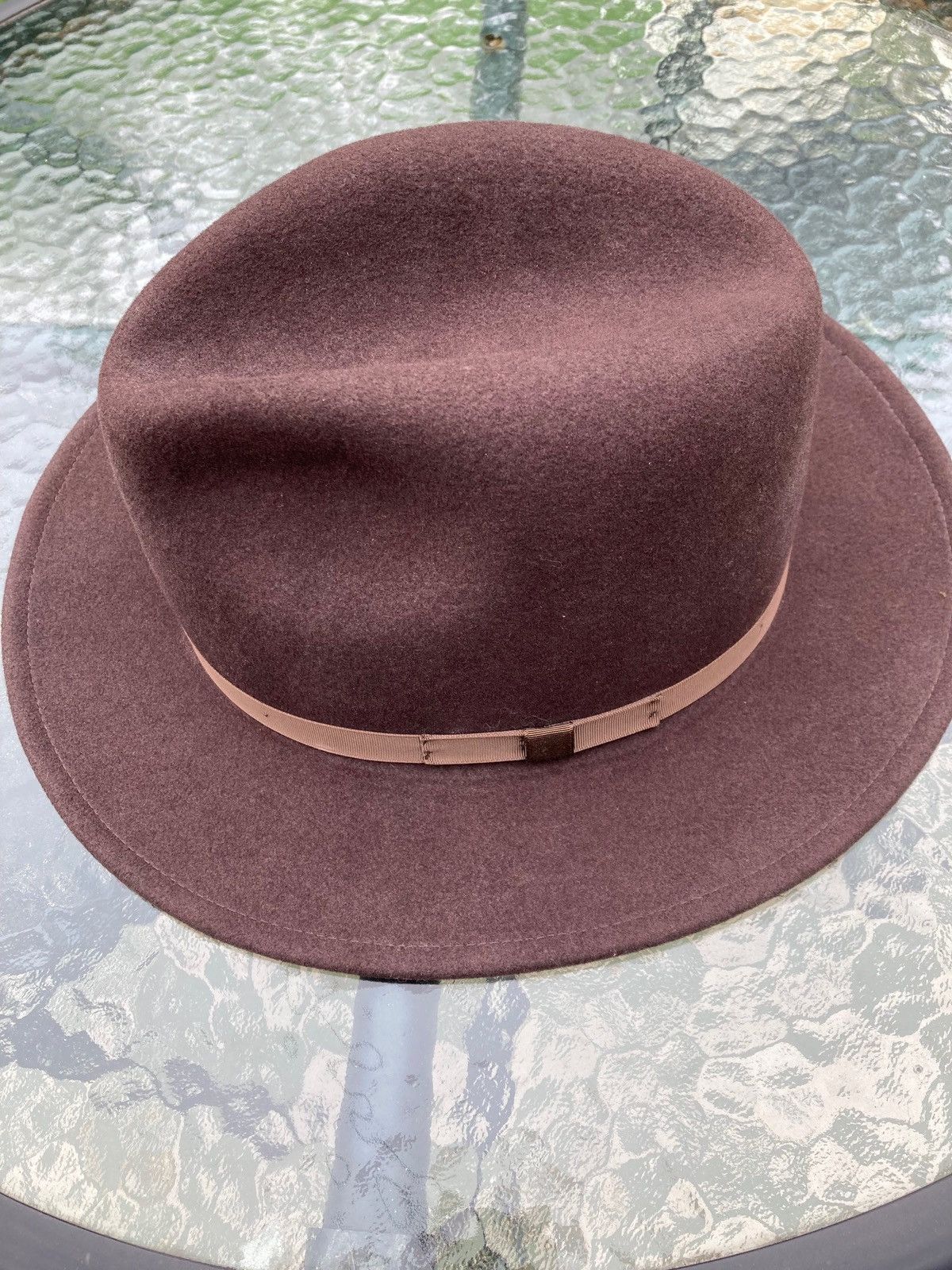 Vintage Vintage Country Gentleman Wilton Brown Wool Hat USA Fedora Size ONE SIZE - 2 Thumbnail