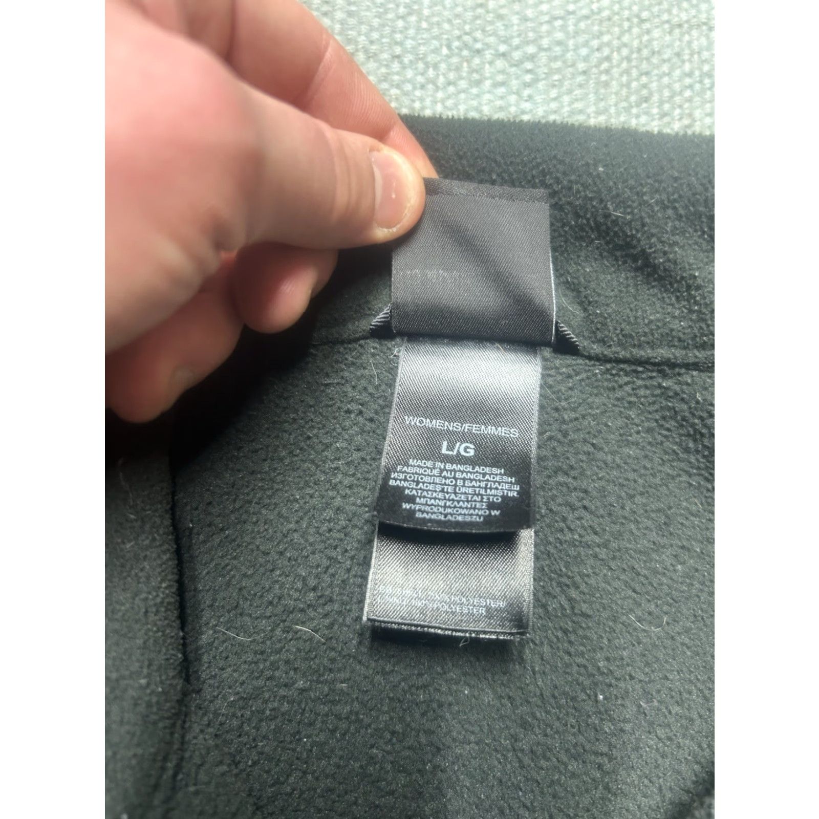 The North Face VINTAGE? The north face fleece jacket black polyester full zip TNF women’s large jacket Womens L Black Full Zip Fleece Polyester TNF Size L / US 10 / IT 46 - 5 Thumbnail