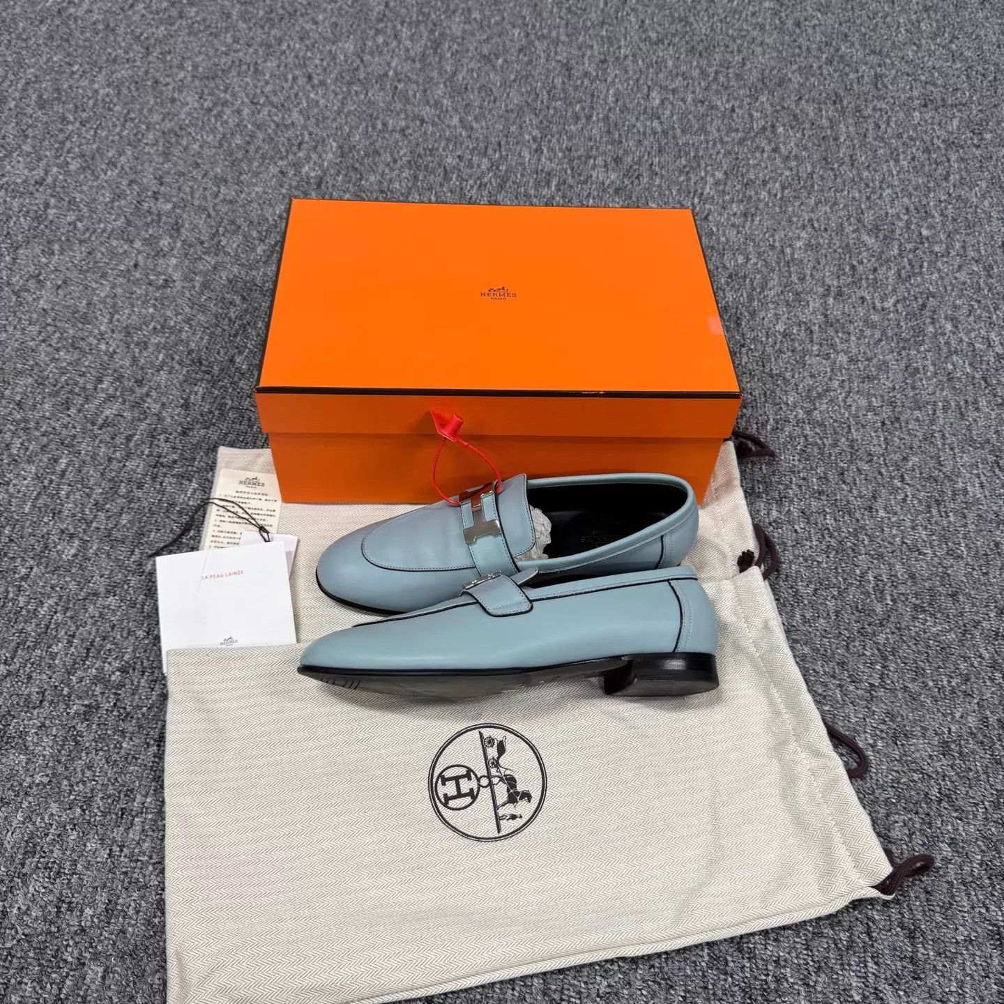 Hermes Hermes Women's Paris Silver H Constance Loafer Size US 6.5 / IT 36.5 - 4 Thumbnail