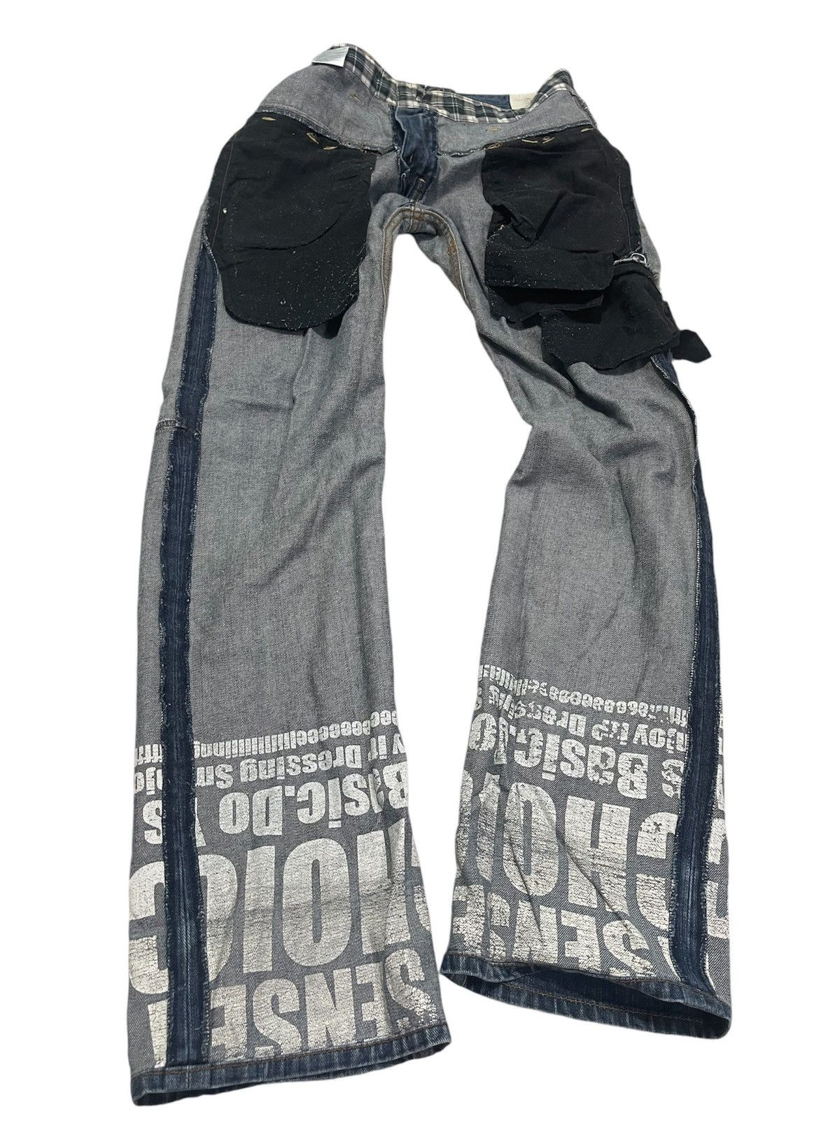 Designer Dominate Handcrafted Jeans Custom Designer Size US 31 - 3 Thumbnail
