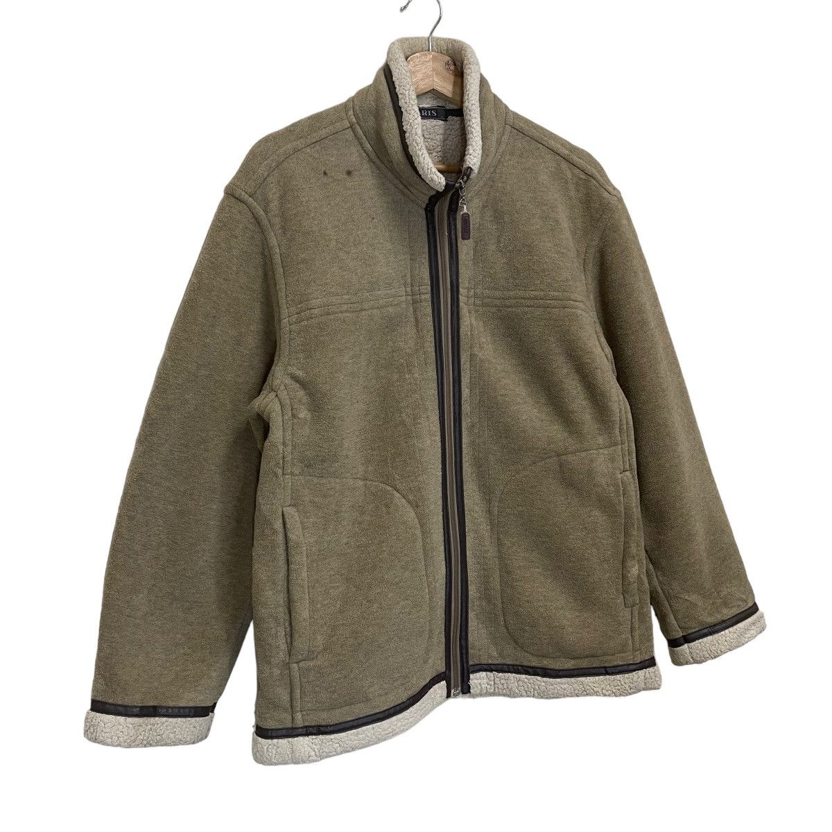 Japanese Brand Vintage Paris B3 Fleece Jacket Size US M / EU 48-50 / 2 - 2 Thumbnail