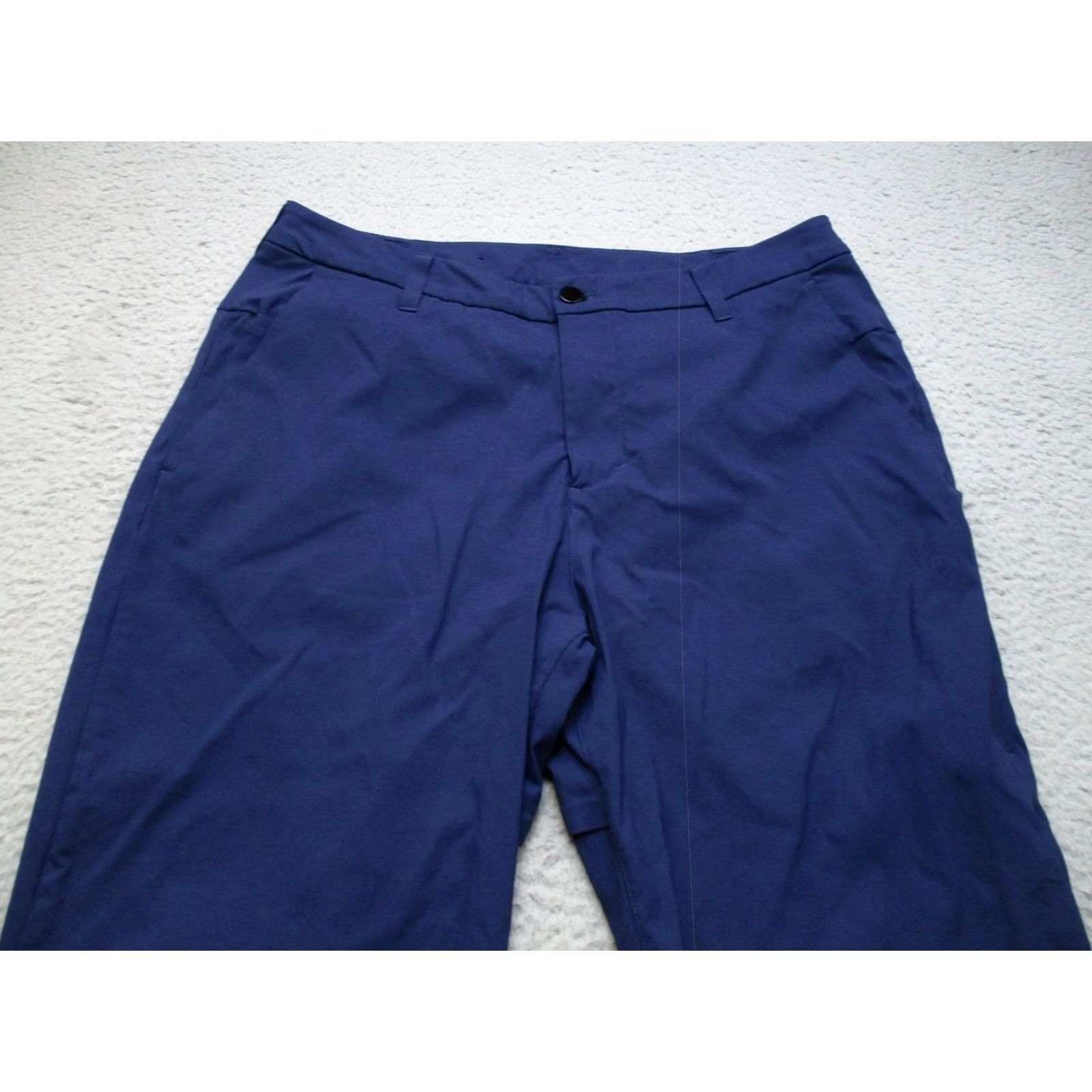 Lululemon Lululemon Commission Pants Mens 34 Blue Stretch Chino Travel Walking LM5A585 Size US 34 / EU 50 - 2 Thumbnail