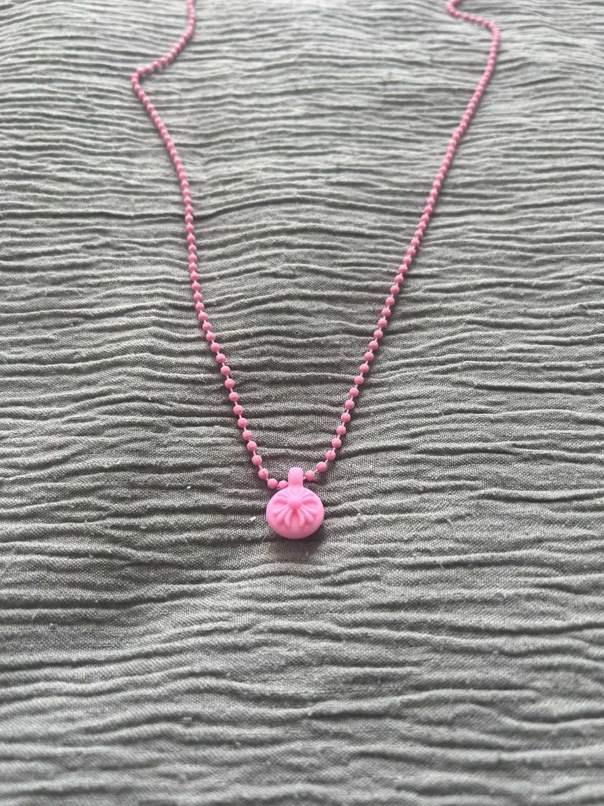 Chrome Hearts Chrome Hearts Crossball Charm Necklace Pink Size ONE SIZE - 2 Thumbnail