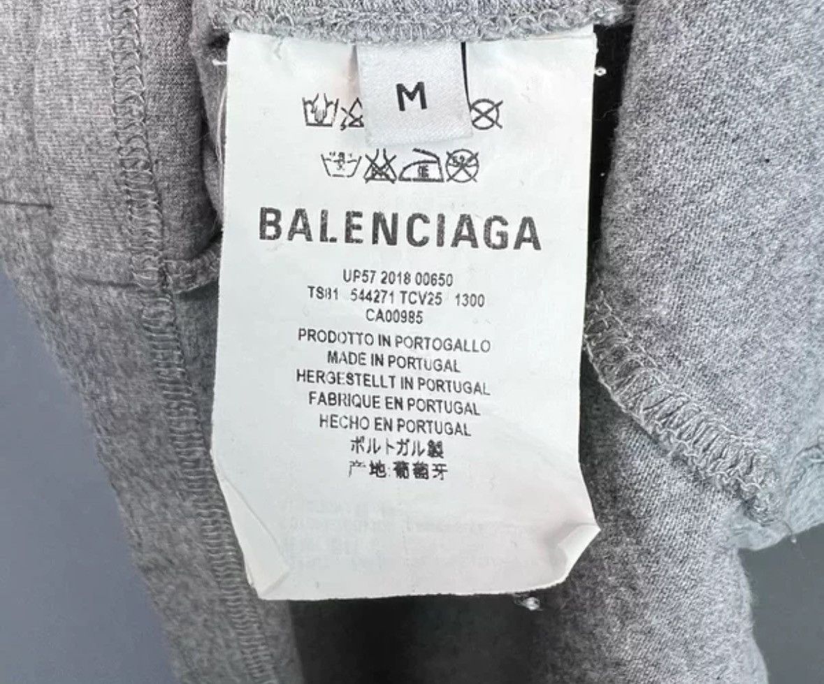 Balenciaga BALENCIAGA Print Alphabet Long Short Sleeve 2412-Nextarrow Size US M / EU 48-50 / 2 - 4 Thumbnail