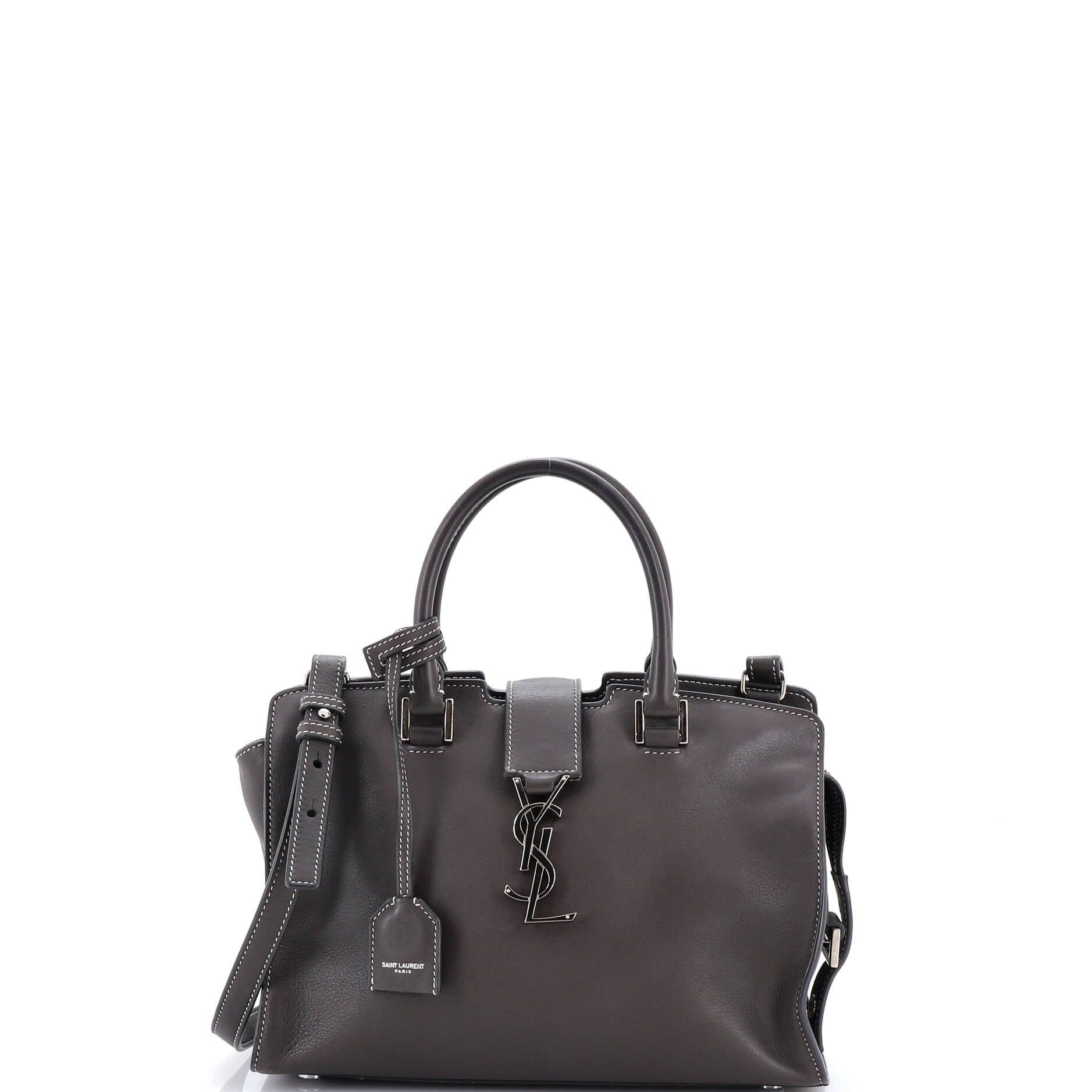 Saint Laurent Paris Monogram Cabas Size ONE SIZE - 1 Thumbnail