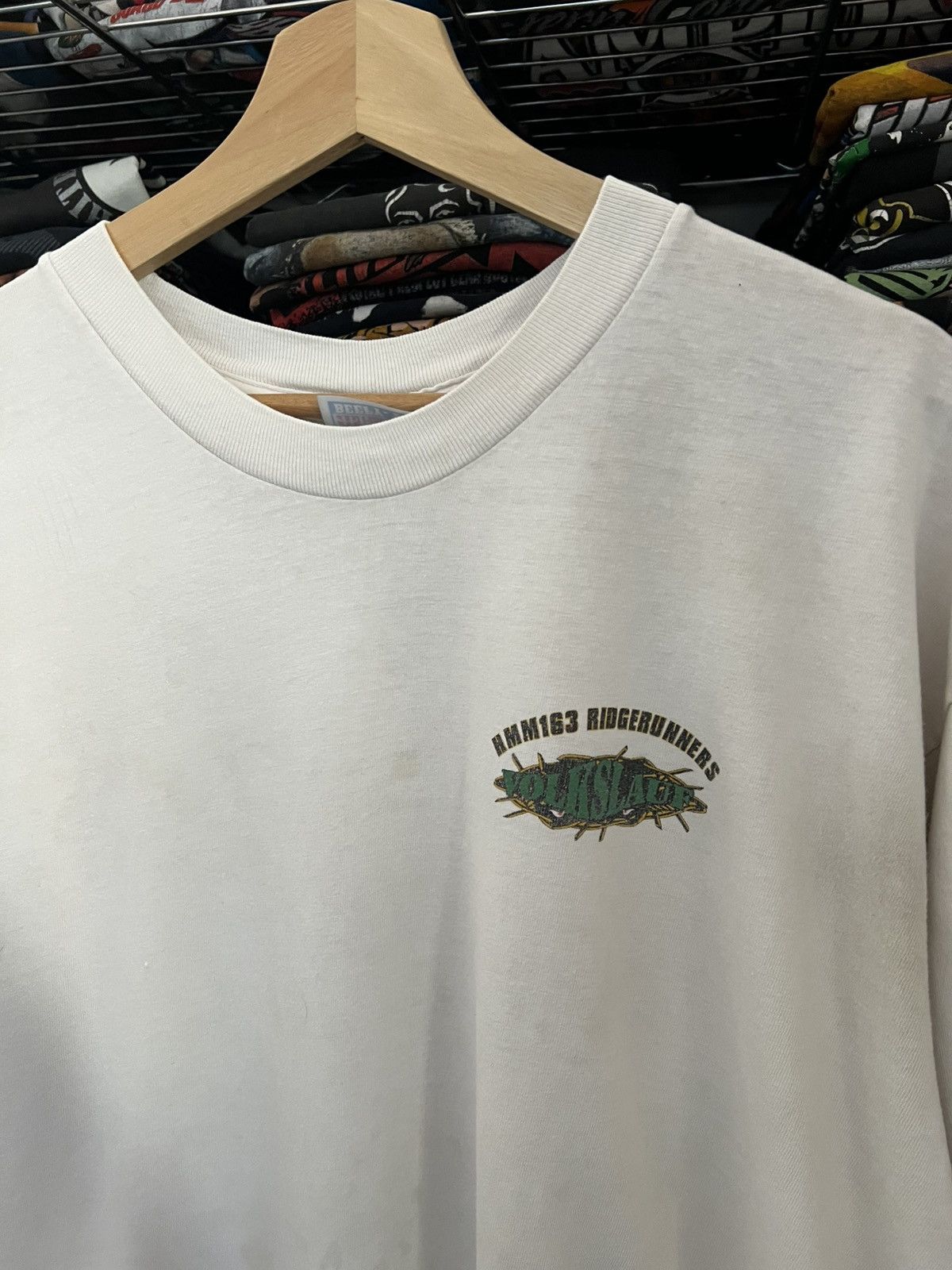 Aeronautica Militare 1999 Volkslauf Military Tee 90s Size US XL / EU 56 / 4 - 4 Thumbnail