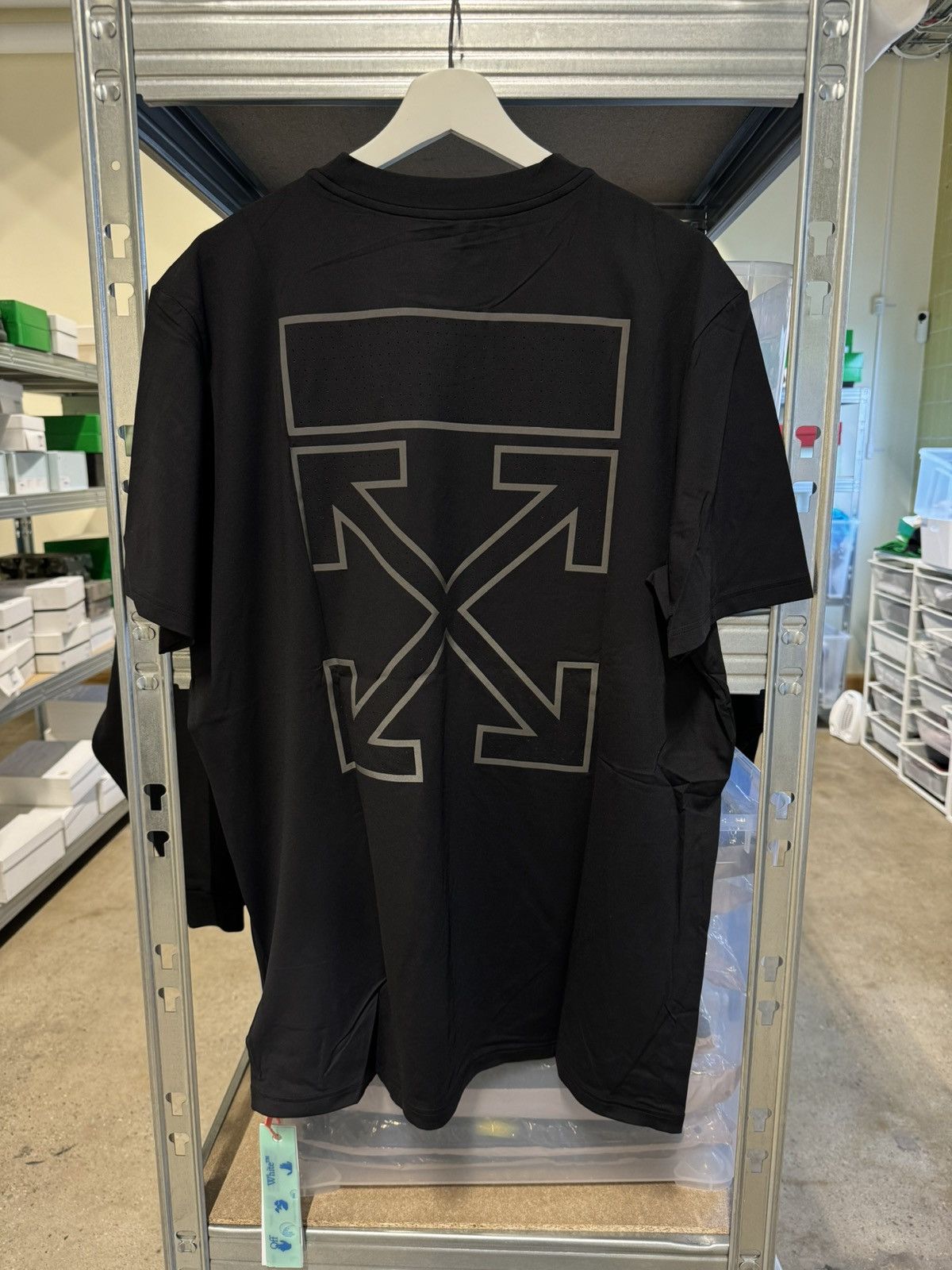 Off white t shirt 3d hotsell