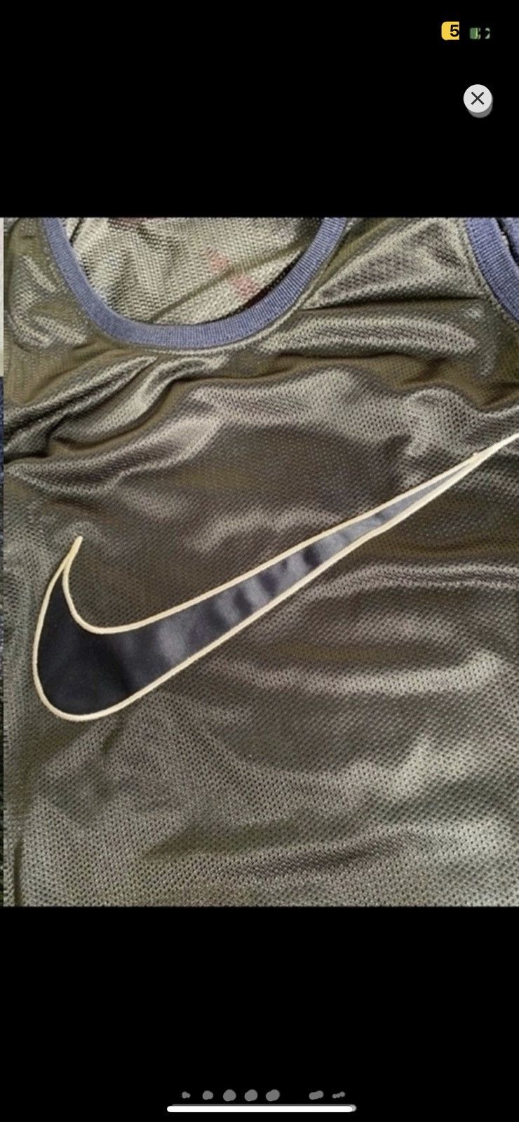 Nike ***FINAL DROP***RARE 90s NIKE CUTOFF JERSEY RAW HEM M Size US M / EU 48-50 / 2 - 7 Thumbnail