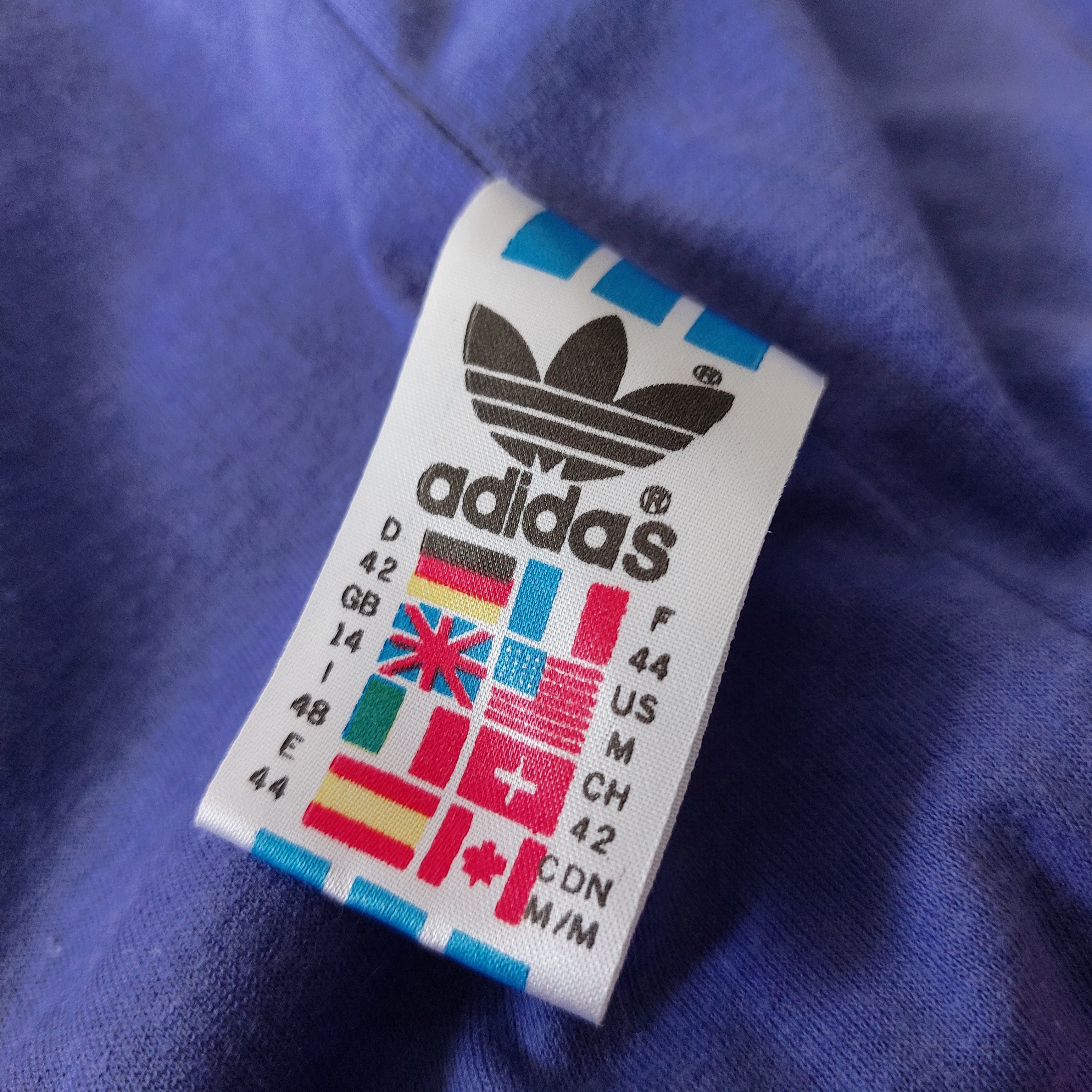Adidas 1980/90s Adidas jacket with detachable shoulder pads Size L / US 10 / IT 46 - 9 Thumbnail