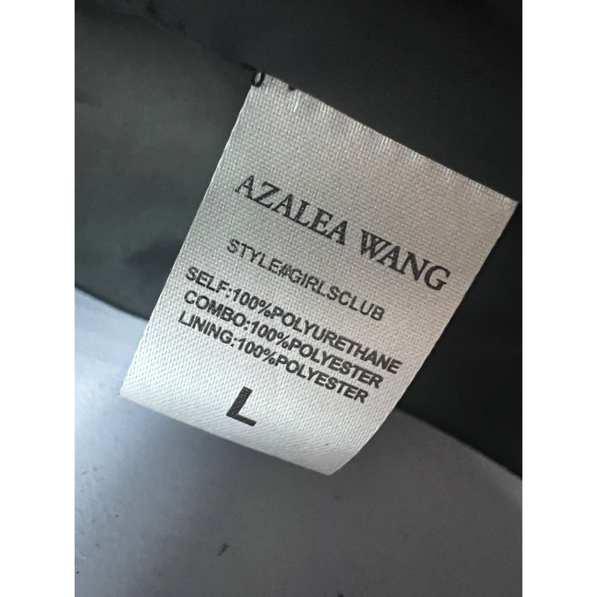Azalea Wang Azalea Wang Band of Misfits Womens Designer Faux Leather Gra Size L / US 10 / IT 46 - 8 Thumbnail