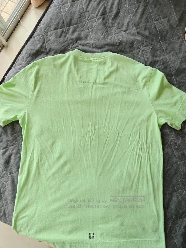 Givenchy Givenchy Classic Light Green Letter Logo Short-Sleeve Shir Size US XL / EU 56 / 4 - 2 Thumbnail