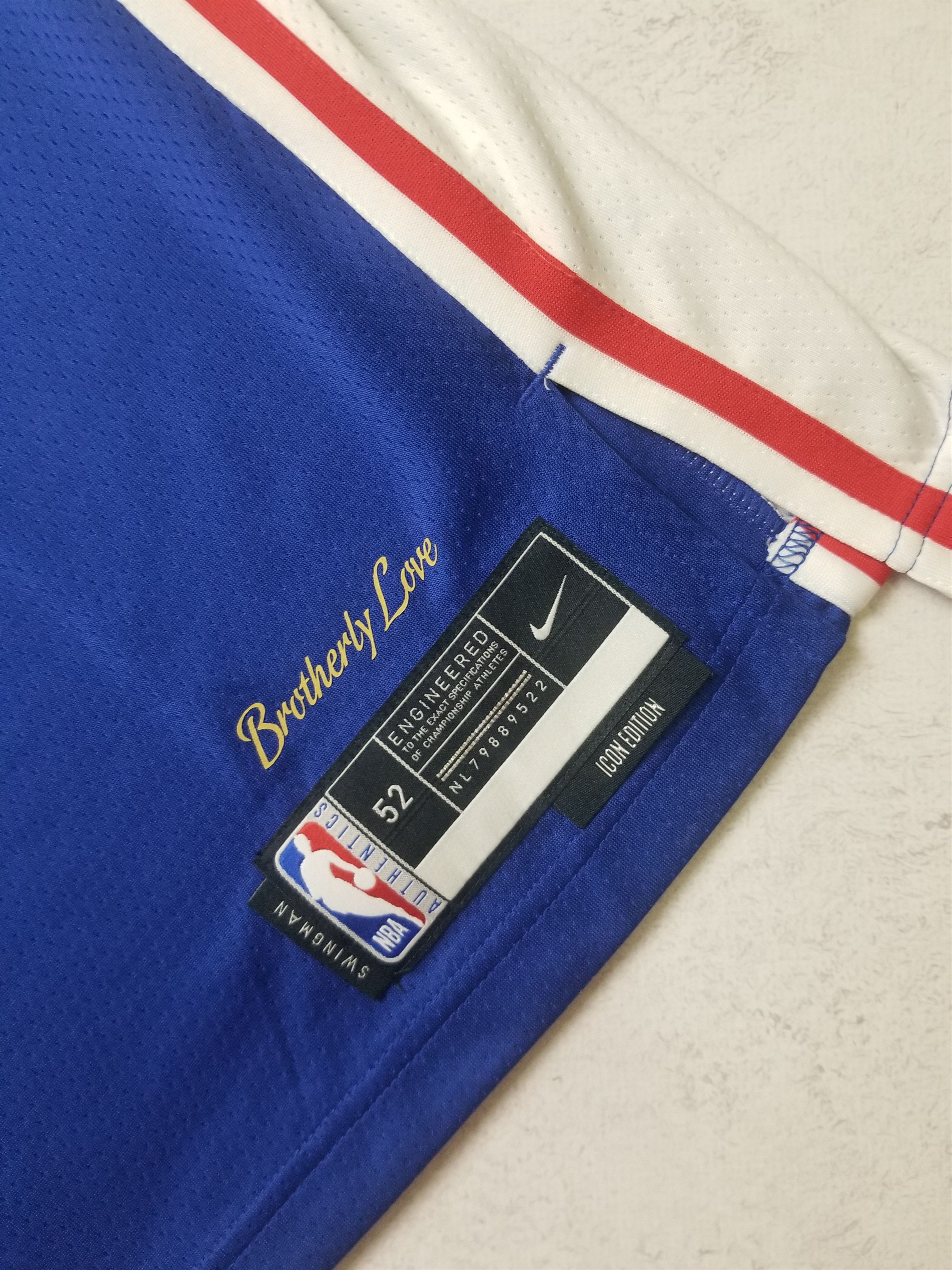 Nike Philadelphia 76ers Icon Edition #99 Catmeister Jersey Size US XL / EU 56 / 4 - 13 Thumbnail