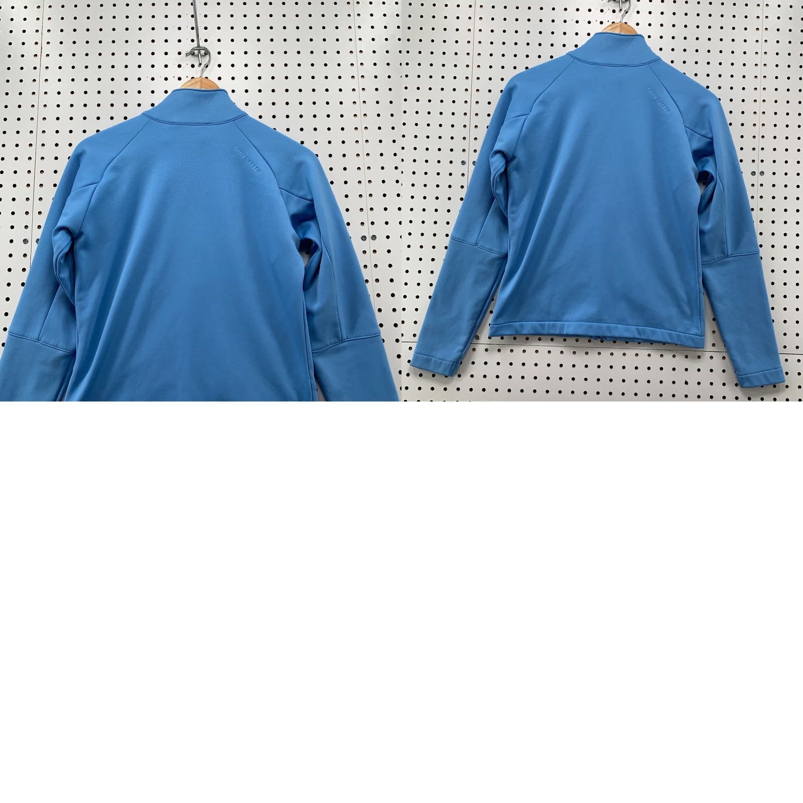 Helly Hansen Helly Hansen Track Jacket Blue Womens Small Full Zip Activewear 17.5x23 HH Size S / US 4 / IT 40 - 9 Thumbnail