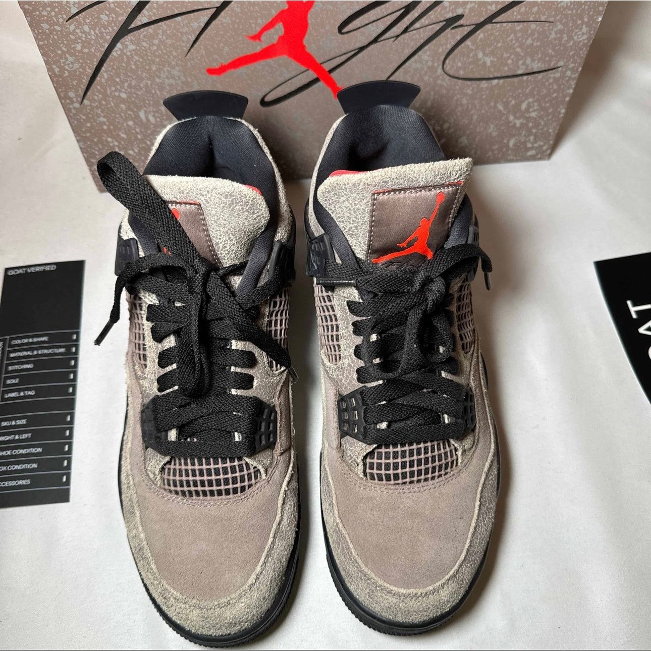 Jordan Brand × Nike Size 8 - Air Jordan 4 Retro Taupe Haze Men's Shoes Ships Now Size US 8 / EU 41 - 4 Thumbnail