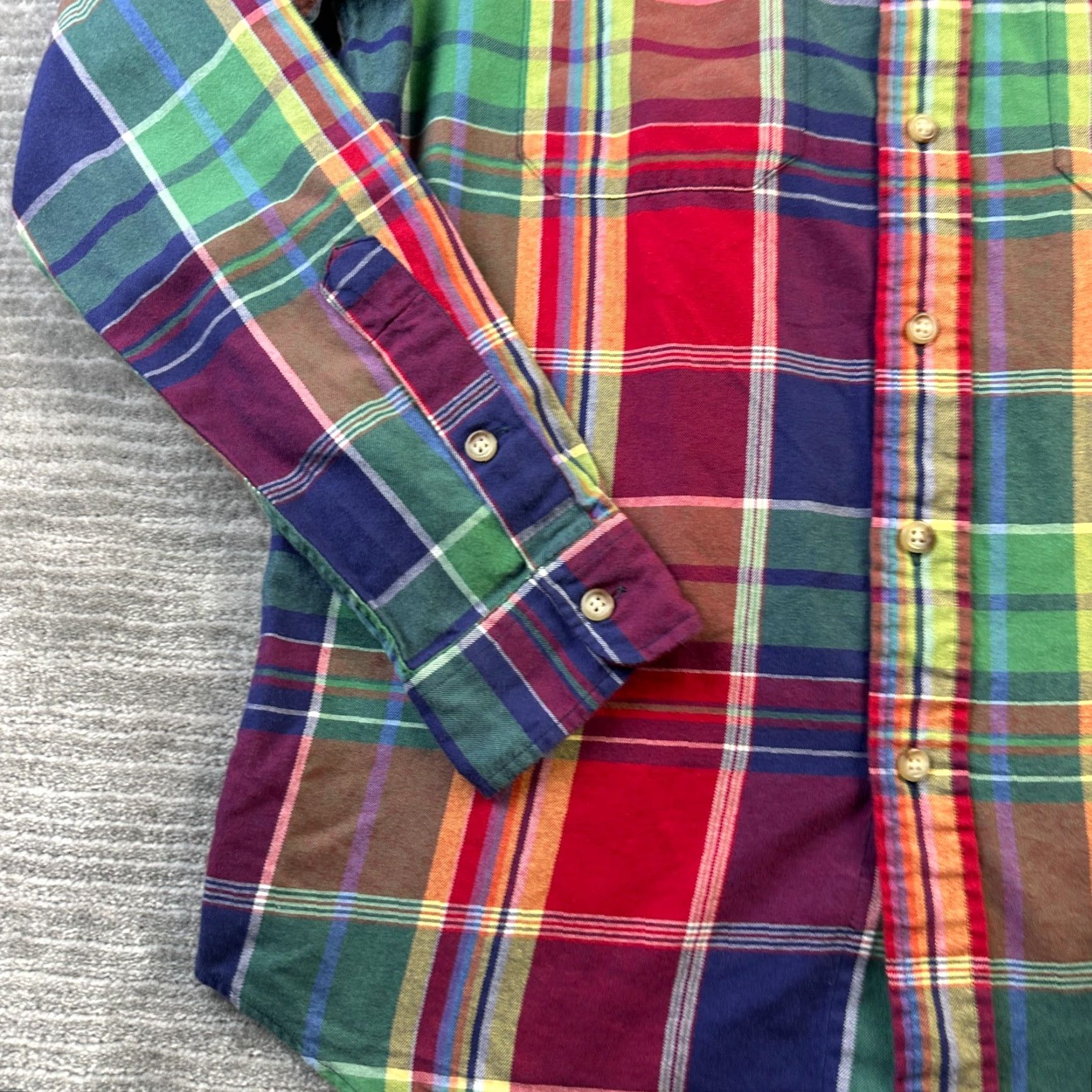 Polo Ralph Lauren Polo Ralph Lauren Shirt Medium Double Pocket Button Up Southwestern Work Mens Size US M / EU 48-50 / 2 - 3 Thumbnail