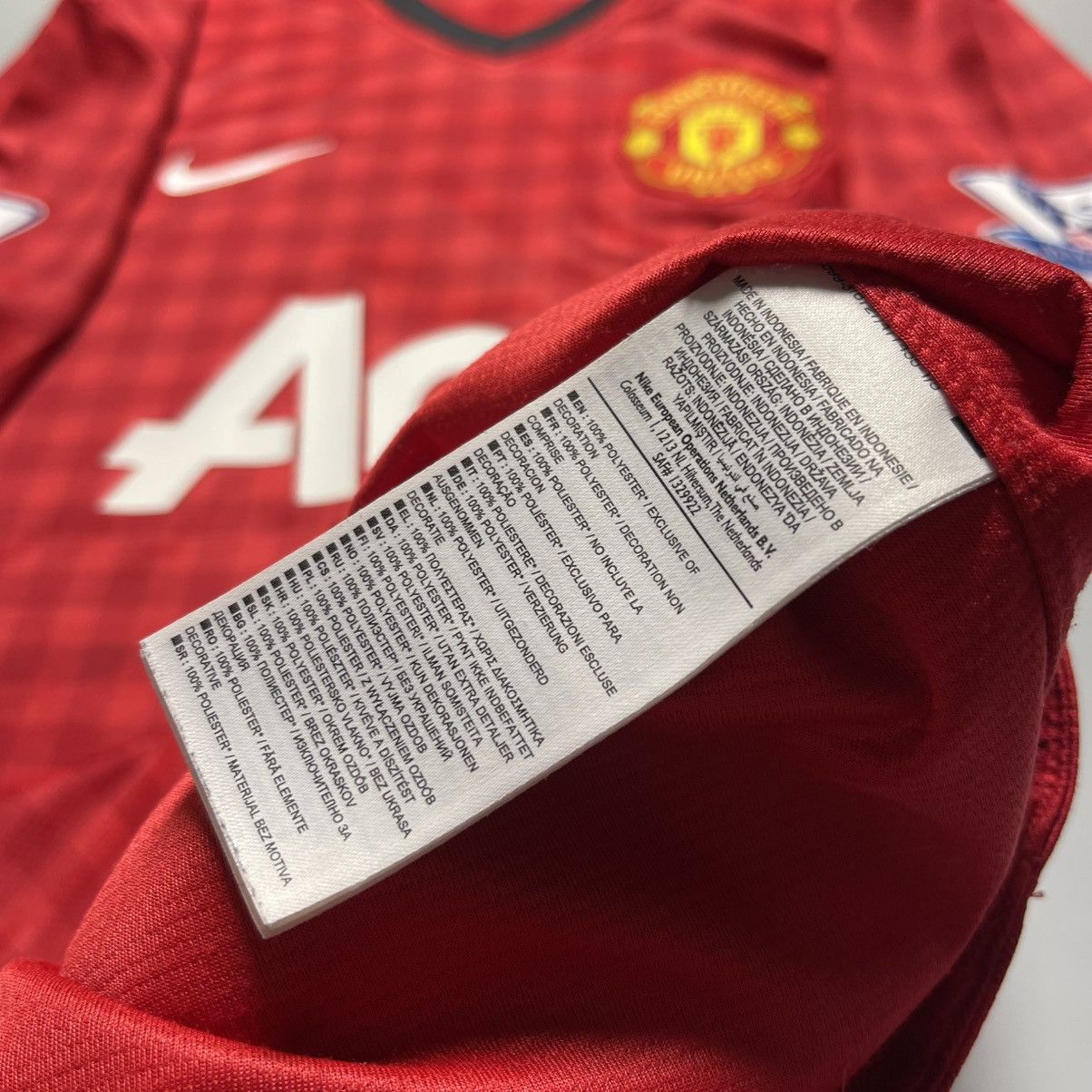 Nike × Vintage MANCHESTER UNITED NIKE 2012/2013 HOME JERSEY #20 VAN PERSIE Size US M / EU 48-50 / 2 - 15 Thumbnail