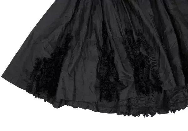 Comme des Garcons Comme Des Garcons size S Black Vintage Lace Skirt Size 23" - 8 Thumbnail