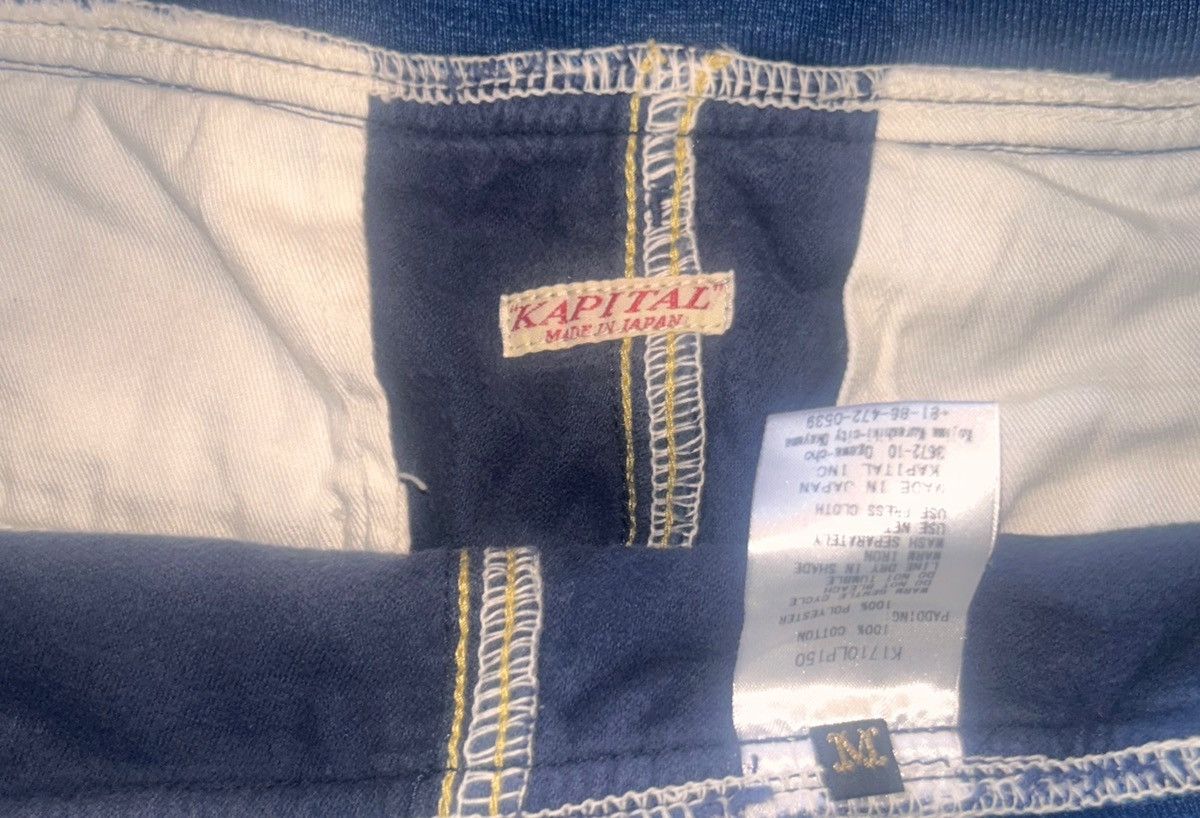 Kapital KAPITAL Denim x Waffle Quilting SAROUEL NOUVELLE Pants Size US 28 / EU 44 - 4 Thumbnail