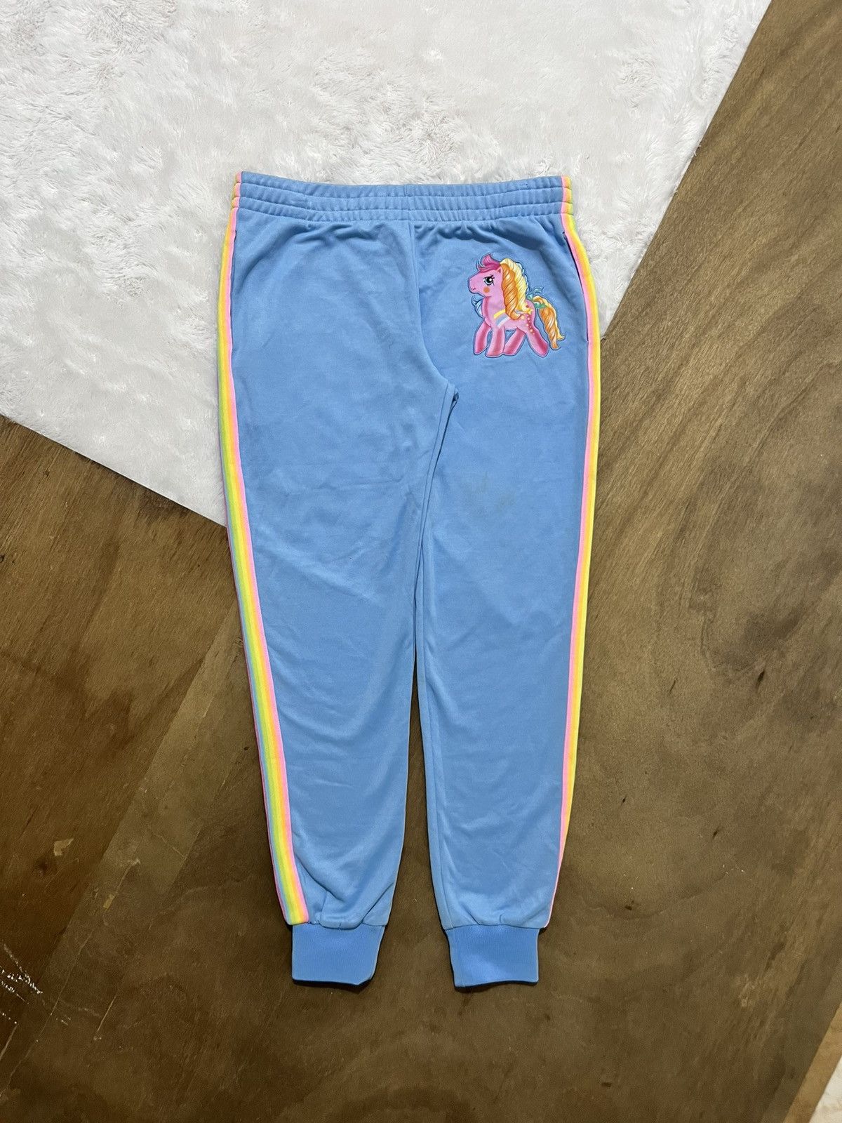 Moschino Moschino Couture x My Little Pony Track Pants Rainbow Stripe Size 32" / US 10 / IT 46 - 1 Thumbnail