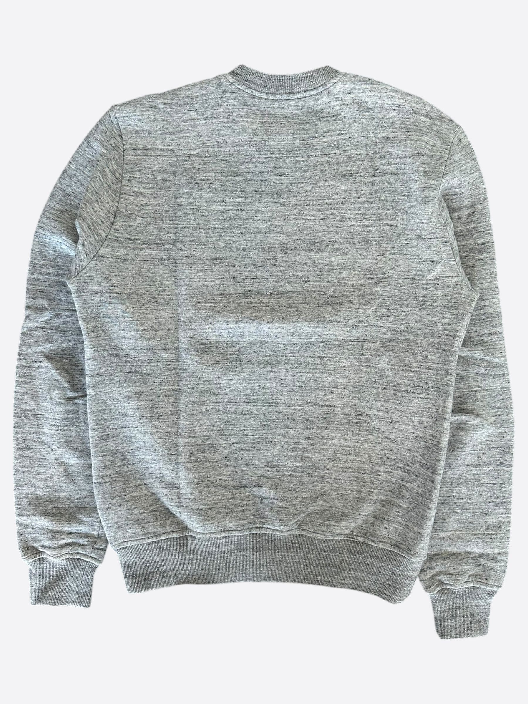 Dior Dior Sorayama Grey Dinosaur Logo Sweater Size US M / EU 48-50 / 2 - 2 Thumbnail