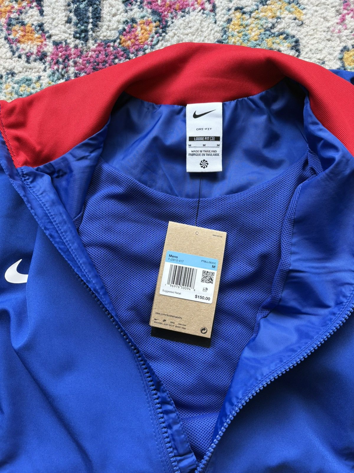 Nike Nike USA windbraker jacket Size US M / EU 48-50 / 2 - 6 Thumbnail