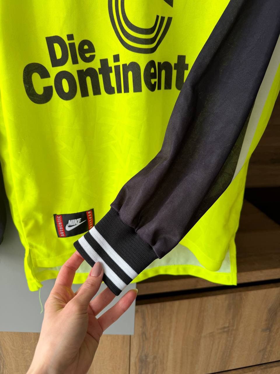 Nike Nike BVB Borussia Dortmund 1996 Longsleeve Soccer Jersey Size US S / EU 44-46 / 1 - 4 Thumbnail