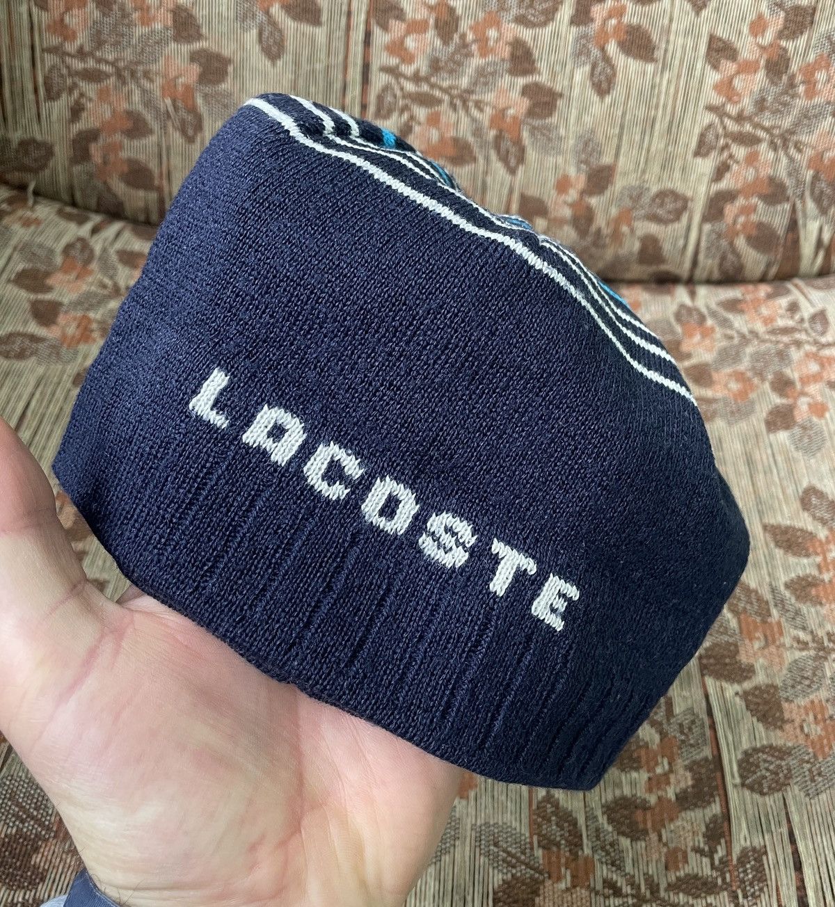 Lacoste Vintage Lacoste Wool/acrylic Hat Size ONE SIZE - 2 Thumbnail