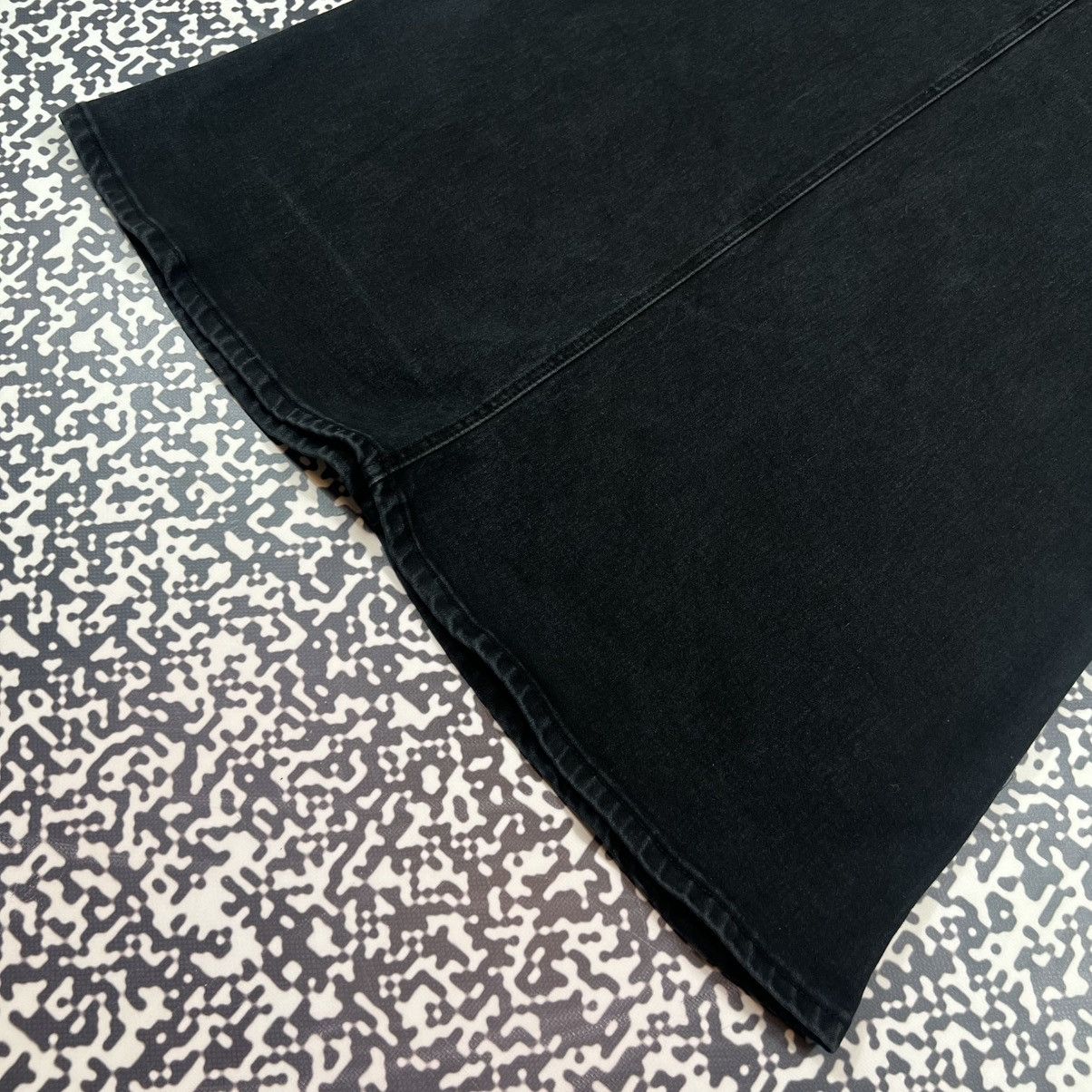 Japanese Brand Vintage Y2K Japanese Style Flared Sexy Denim Maxi Skirt Size 28" / US 6 / IT 42 - 15 Thumbnail