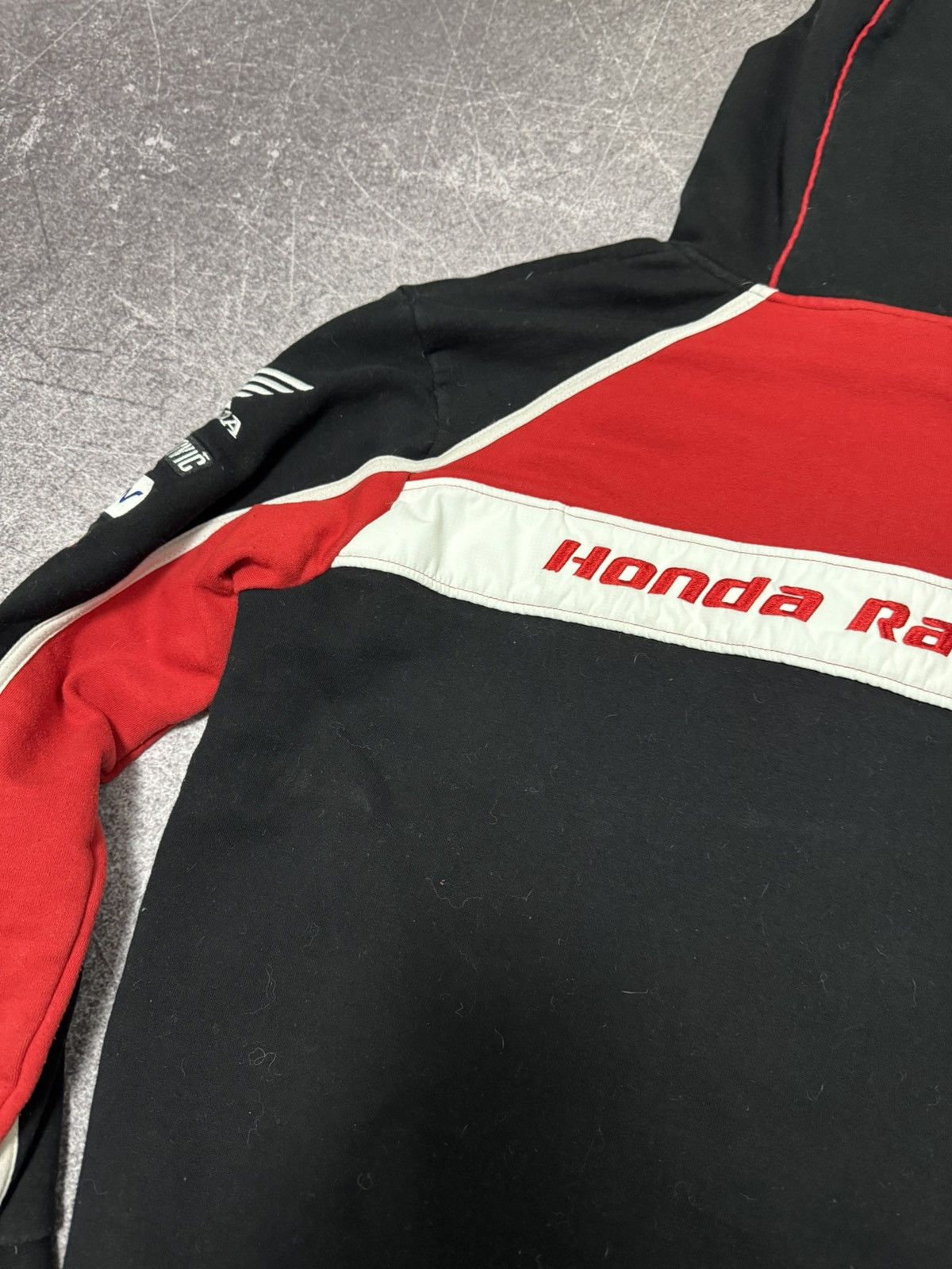 Honda Honda Racing Full Zip Vintage Hoodie Size US S / EU 44-46 / 1 - 23 Thumbnail