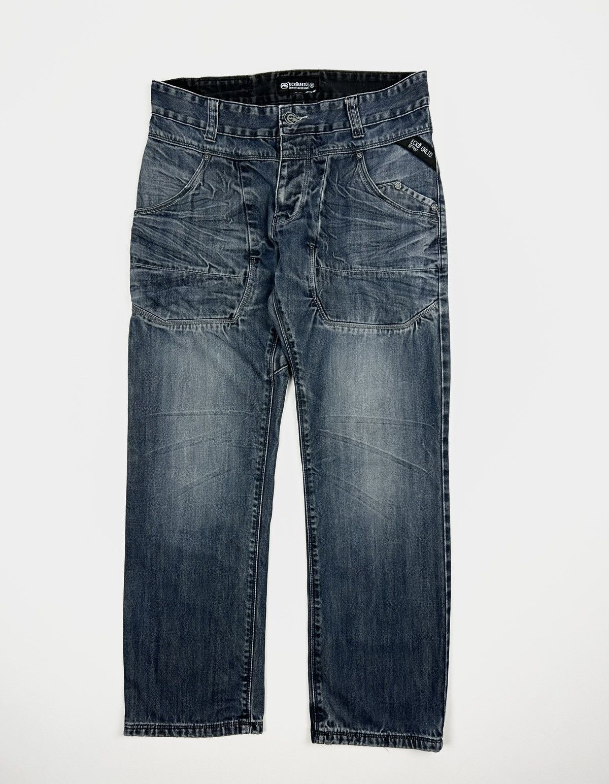 Ecko Unltd. Vintage Y2k Ecko Unltd. jeans rare denim rap pants 90s Size US 32 / EU 48 - 2 Thumbnail
