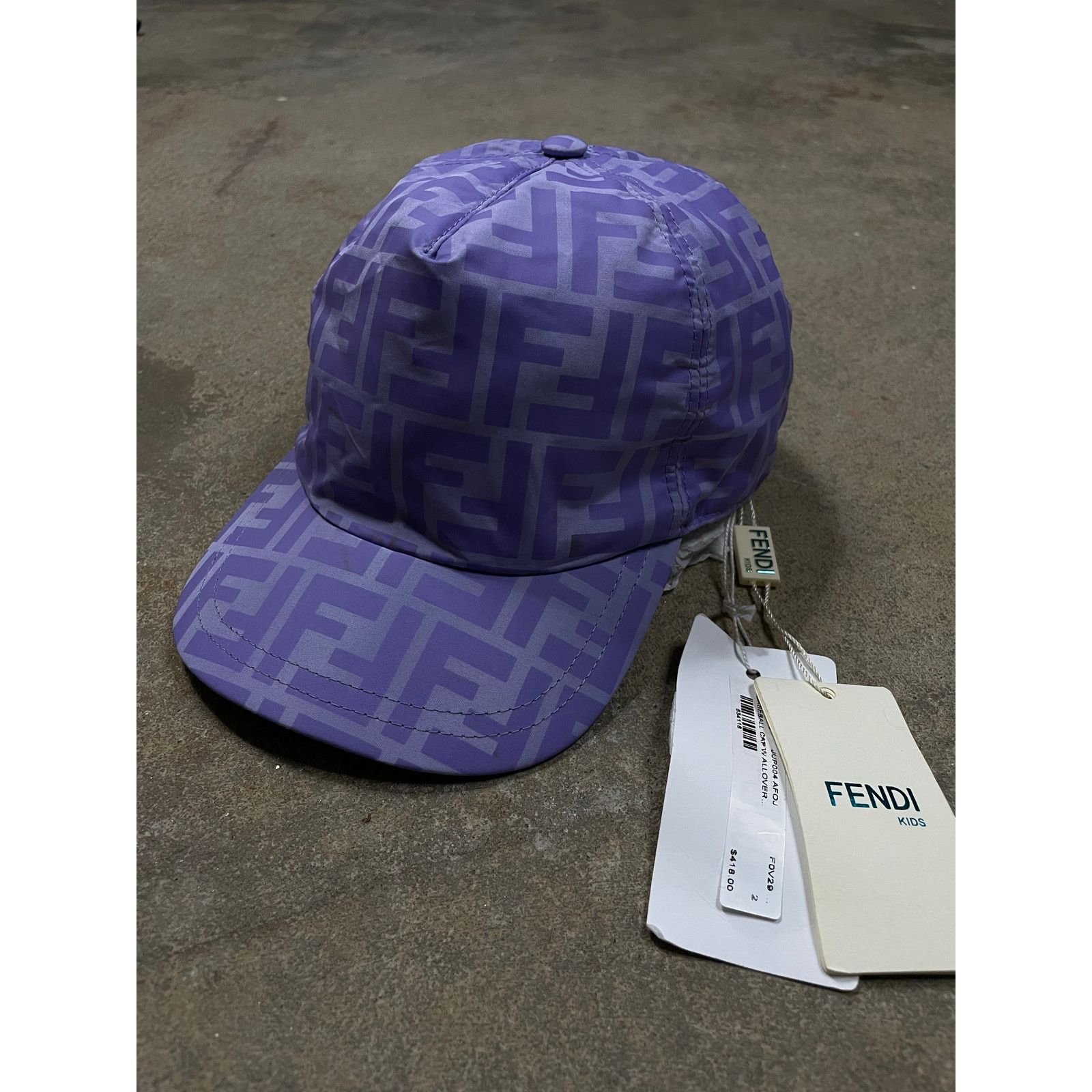 Fendi Fendi Cap Acai Kids OS New Size ONE SIZE - 1 Thumbnail
