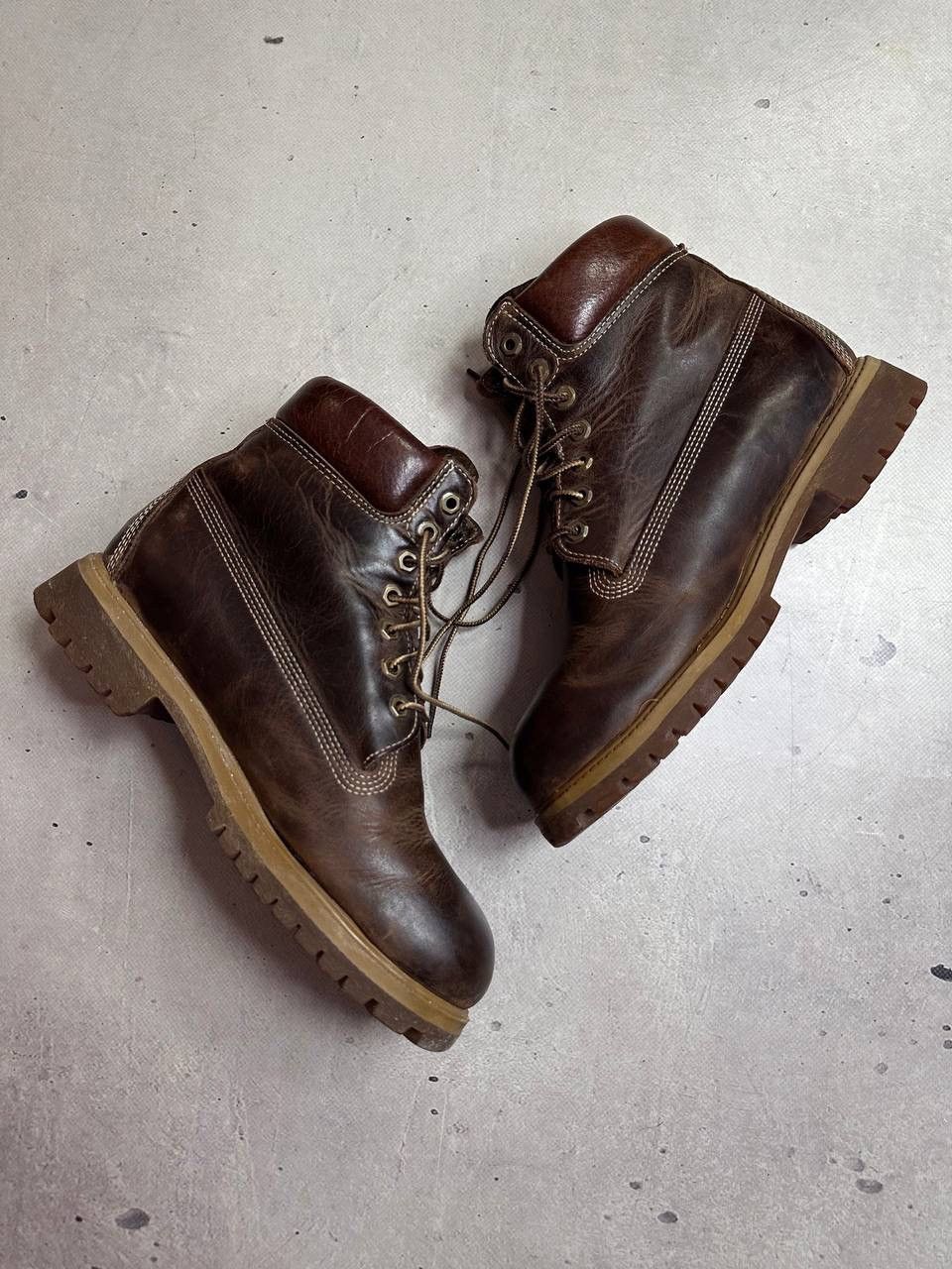 Timberland Timberland Premium 6-Inch Vintage Boots Brown Leather Size 9 Size US 9 / EU 42 - 7 Thumbnail