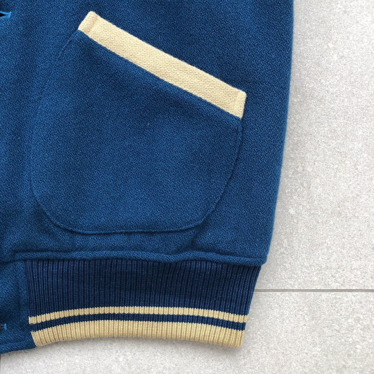 Vintage Vintage REGATTA Club Wool Varsity Jacket Size US M / EU 48-50 / 2 - 16 Thumbnail