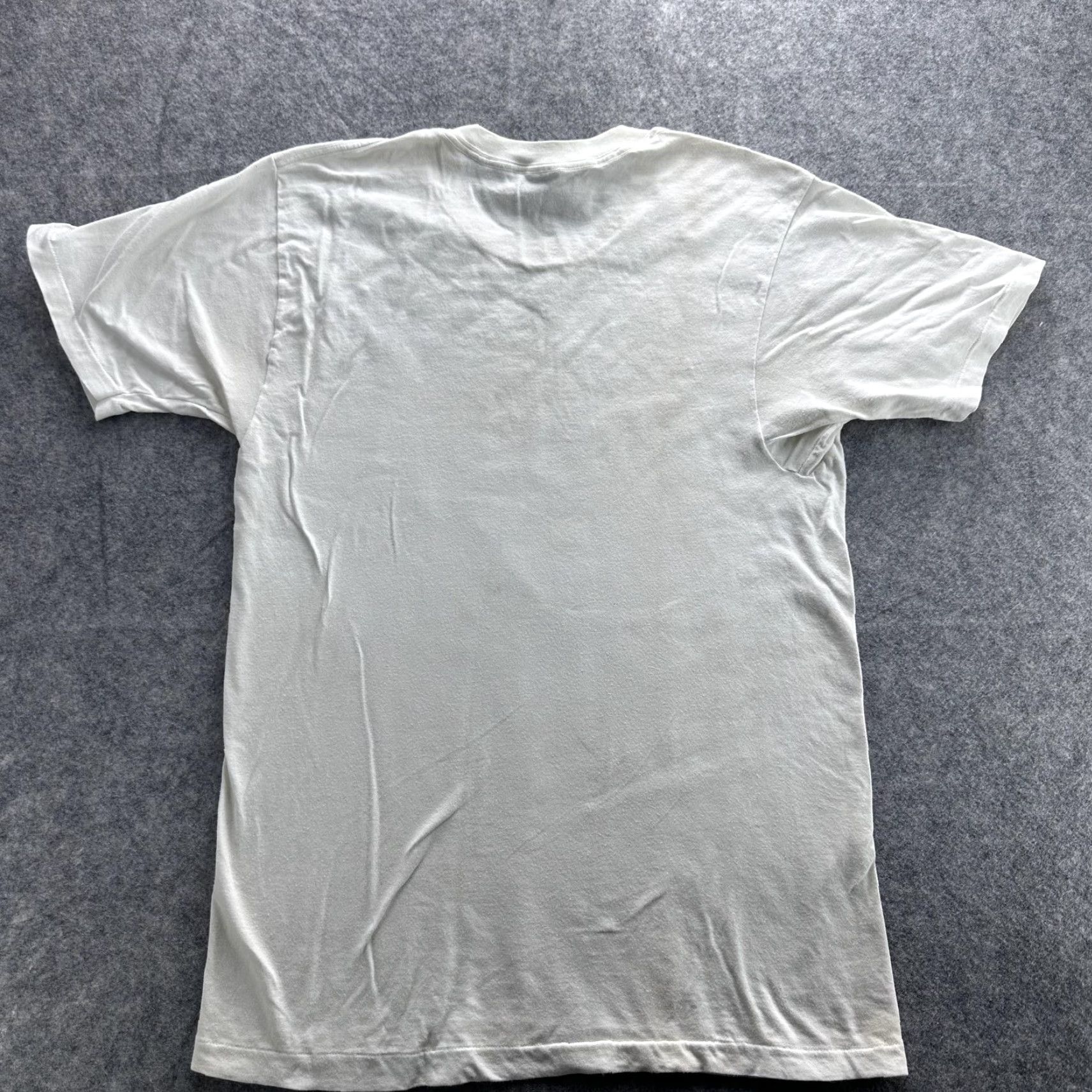 Alife LIFE T-Shirt Mens Medium Ivory Crewneck Short Sleeve Blank Plain Tee Size US M / EU 48-50 / 2 - 6 Thumbnail